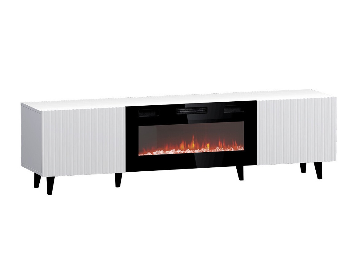 TV komoda Levmari 106 (Belo + Crno)