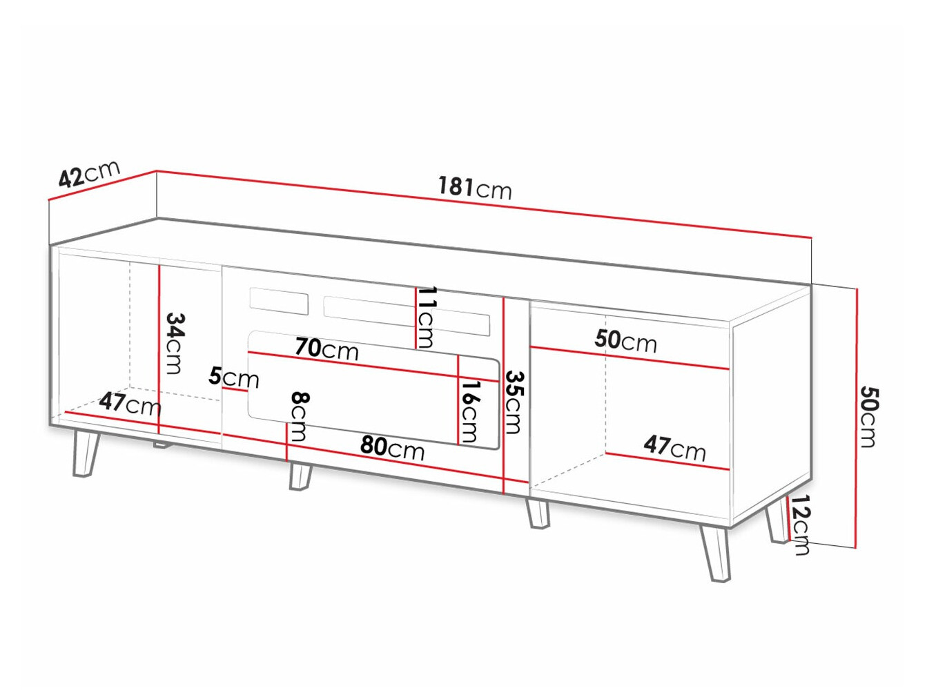 TV sto Levmari 106 (Belo + Crno)