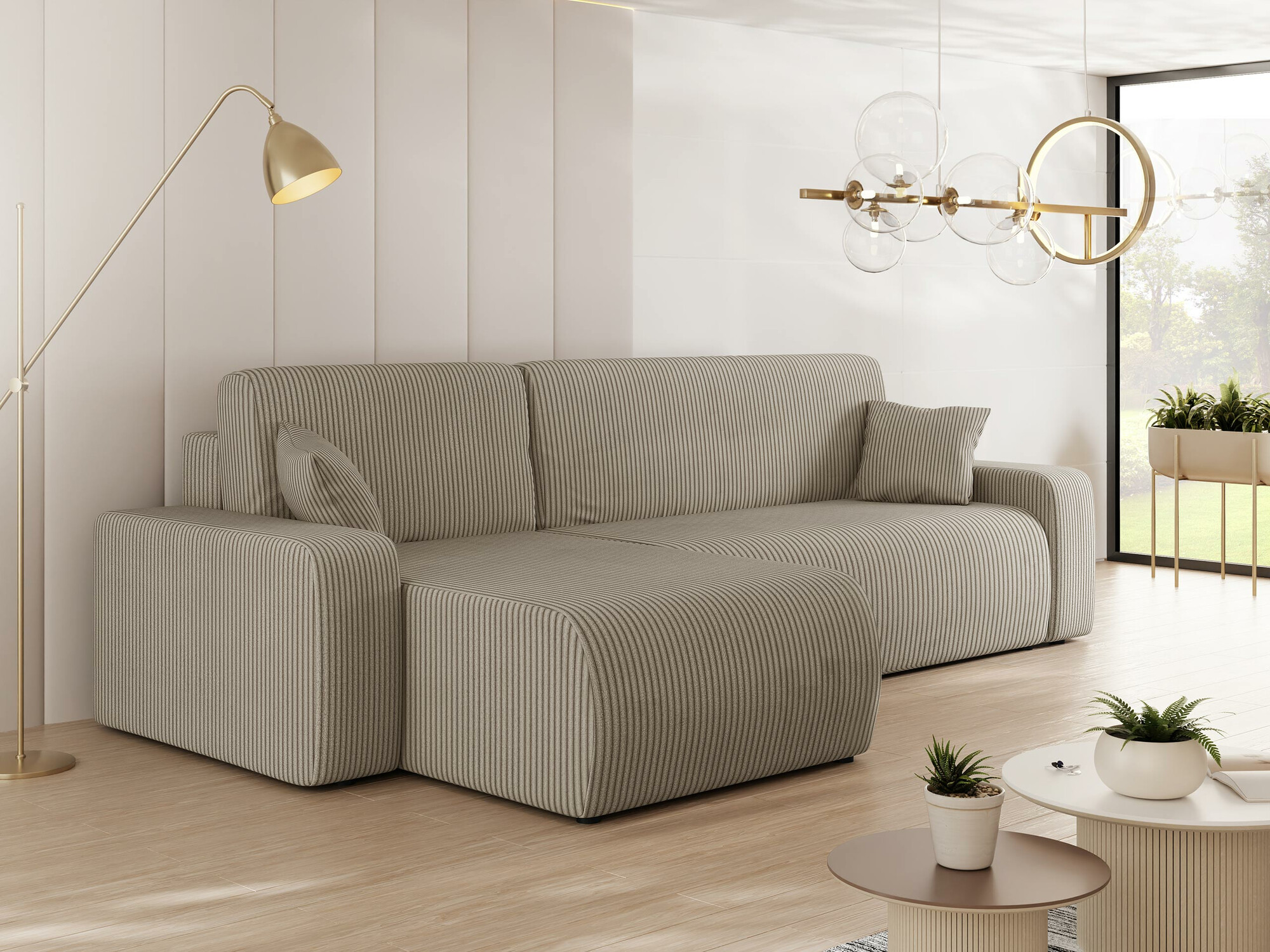 Ugaona sofa Shelton 102 (Poso 02)