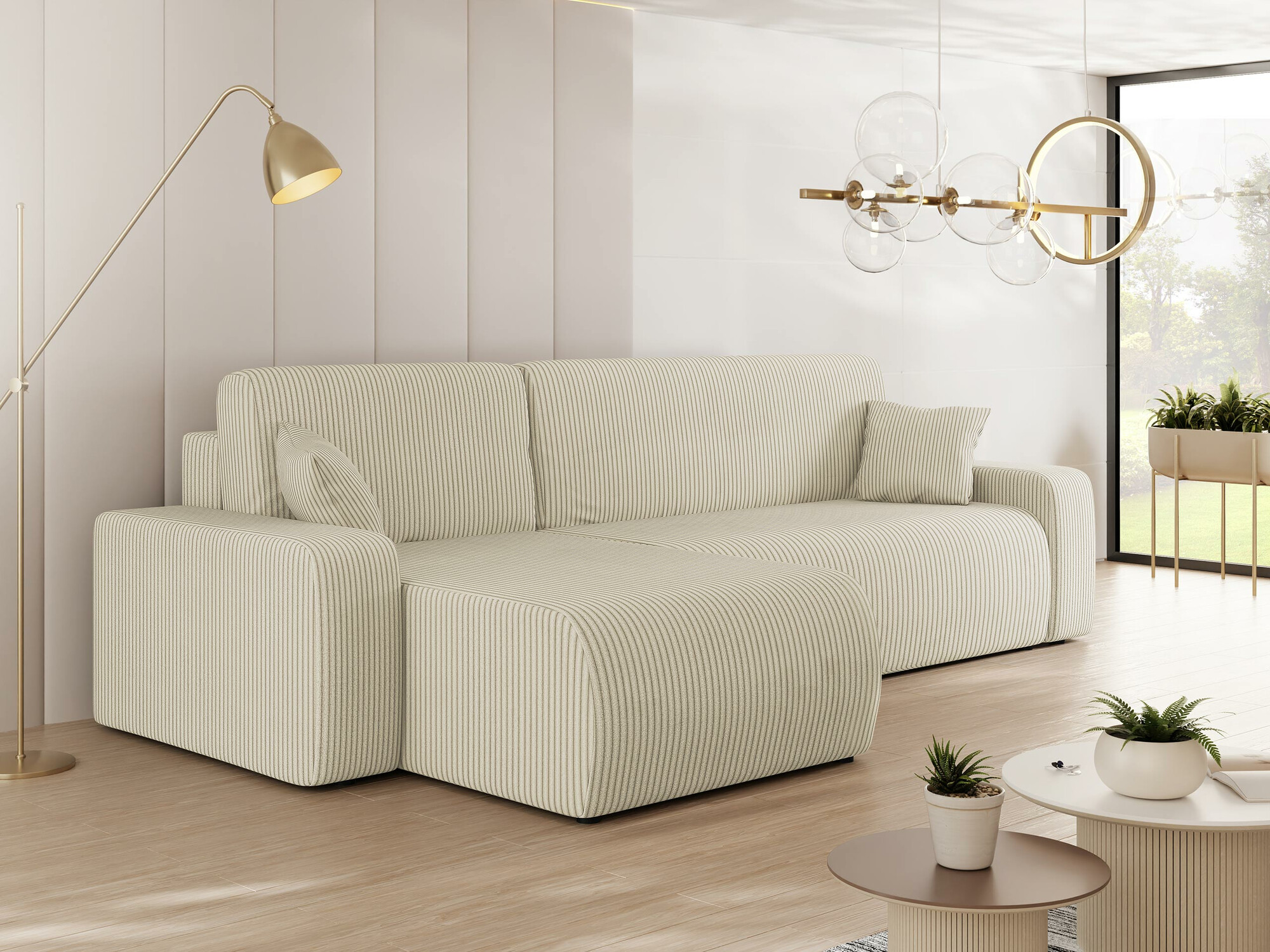 Ugaona sofa Shelton 102 (Poso 100)
