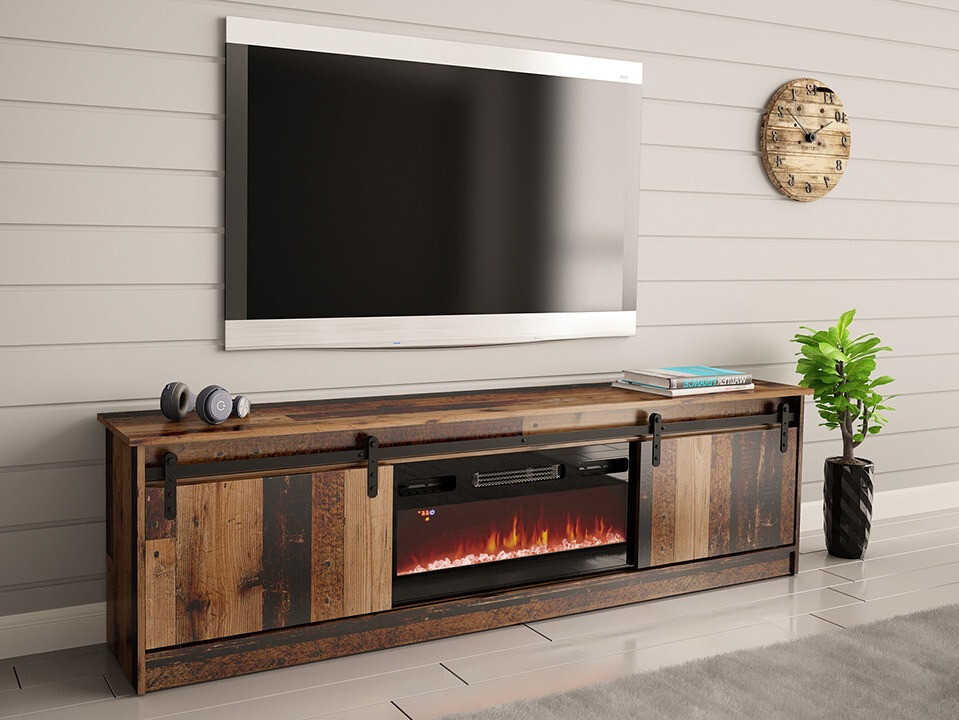 TV sto Charlotte 165 (Staro drvo)