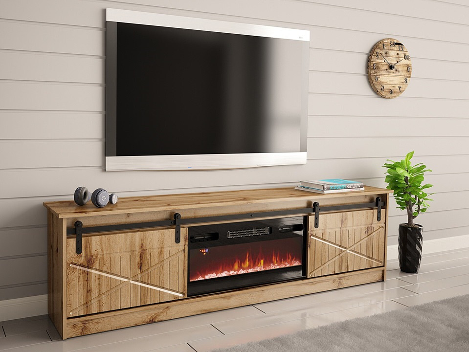 TV sto Charlotte 165 (Вотан храст)