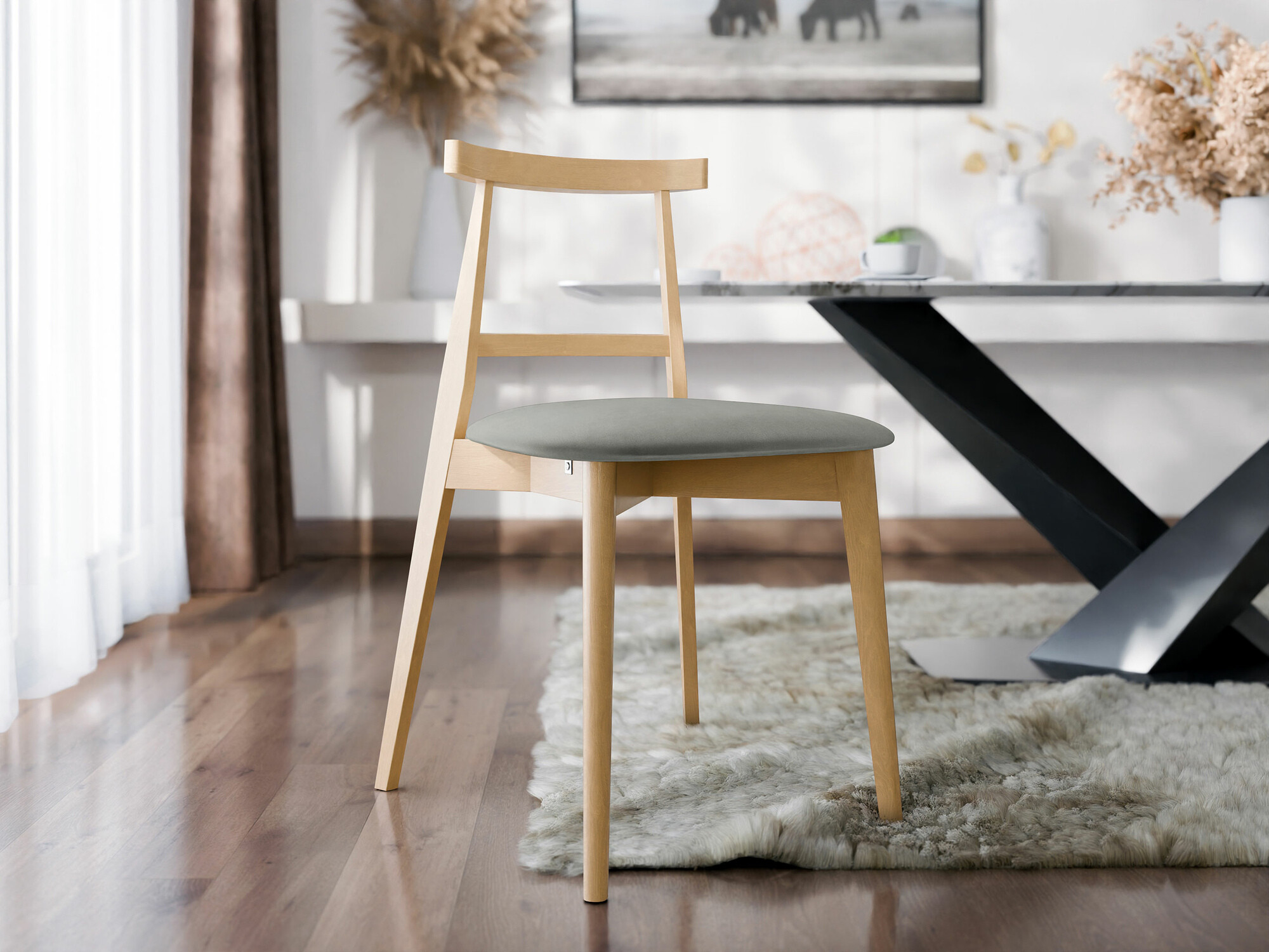 Stolica Dearborn 104 (Magic Velvet 2217)