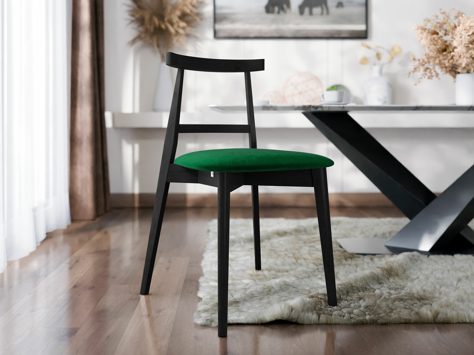 Stolica Dearborn 104 (Magic Velvet 2225)