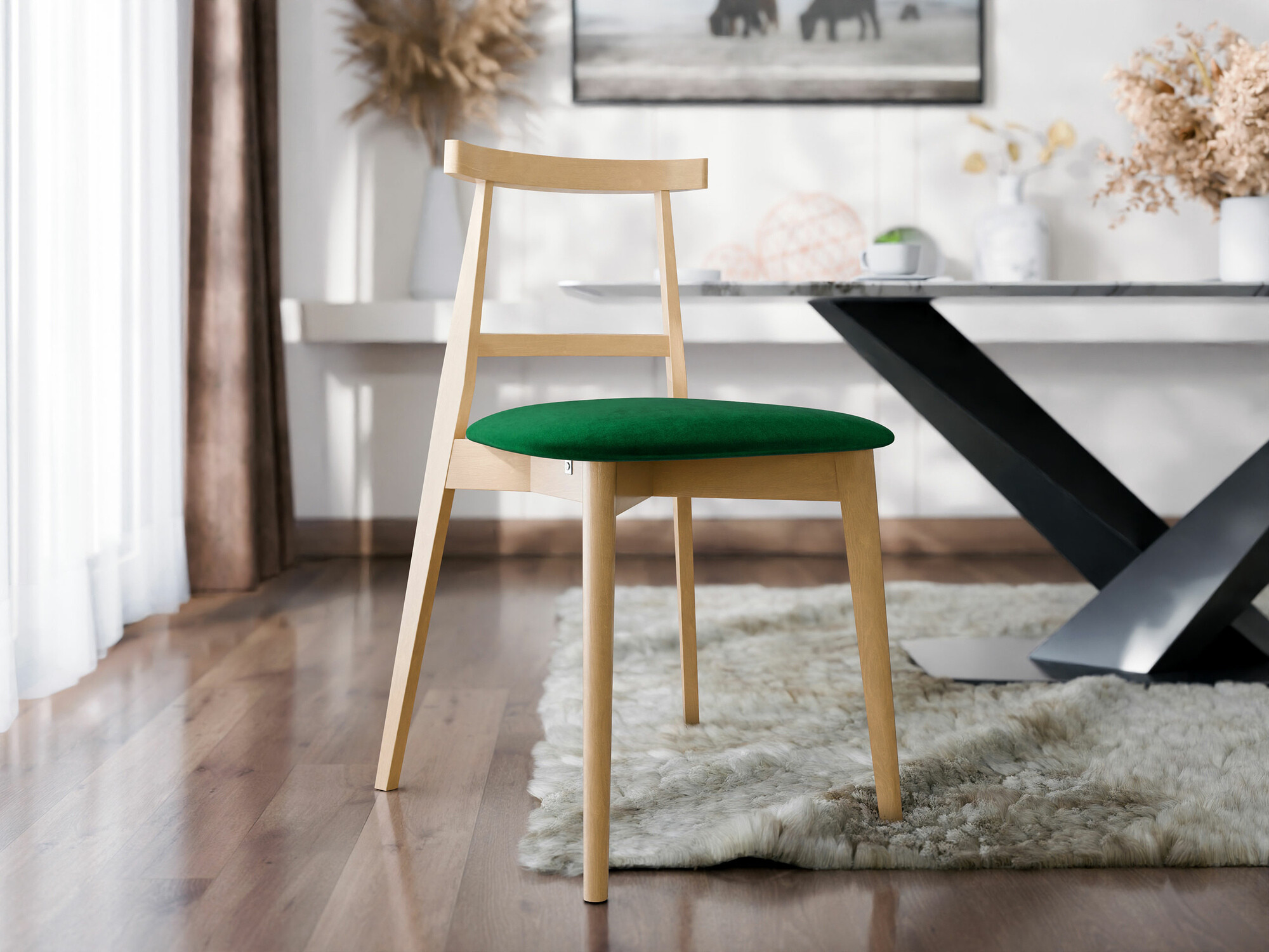 Stolica Dearborn 104 (Magic Velvet 2225)