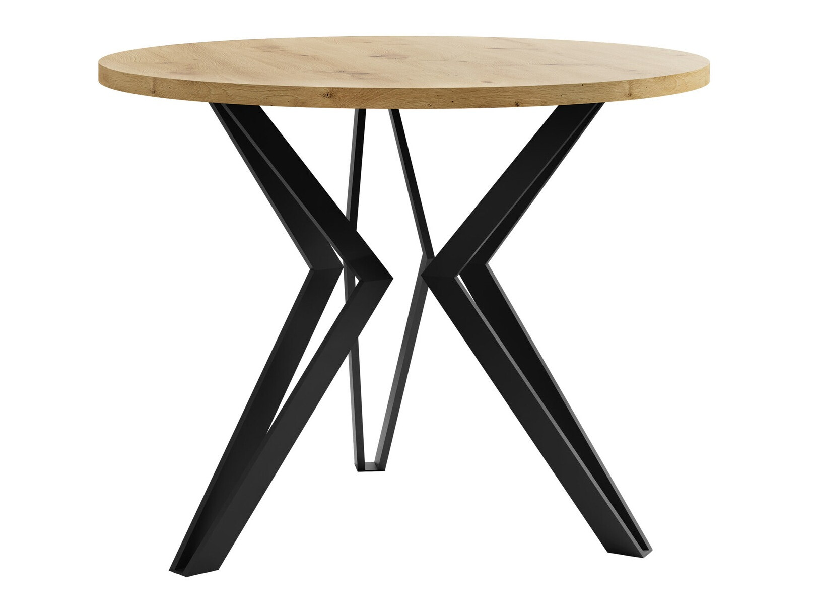 Stočić za kafu Dearborn 105 (Artisan hrast + Crno)