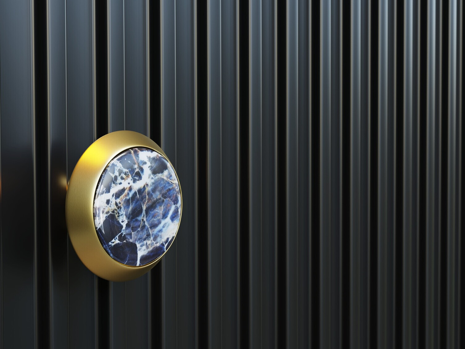 Ormarić Romciro 101 (Crno + Zlatan)