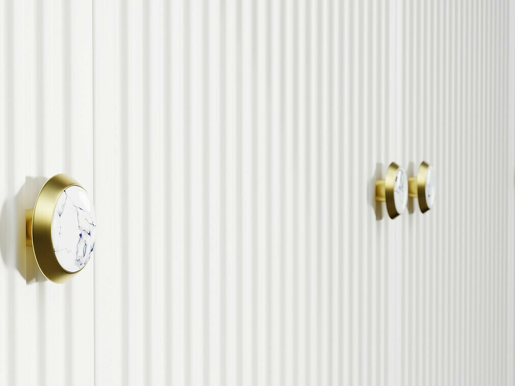 Set za dnevnu sobu Romciro 103 (Kašmir + Zlatan)