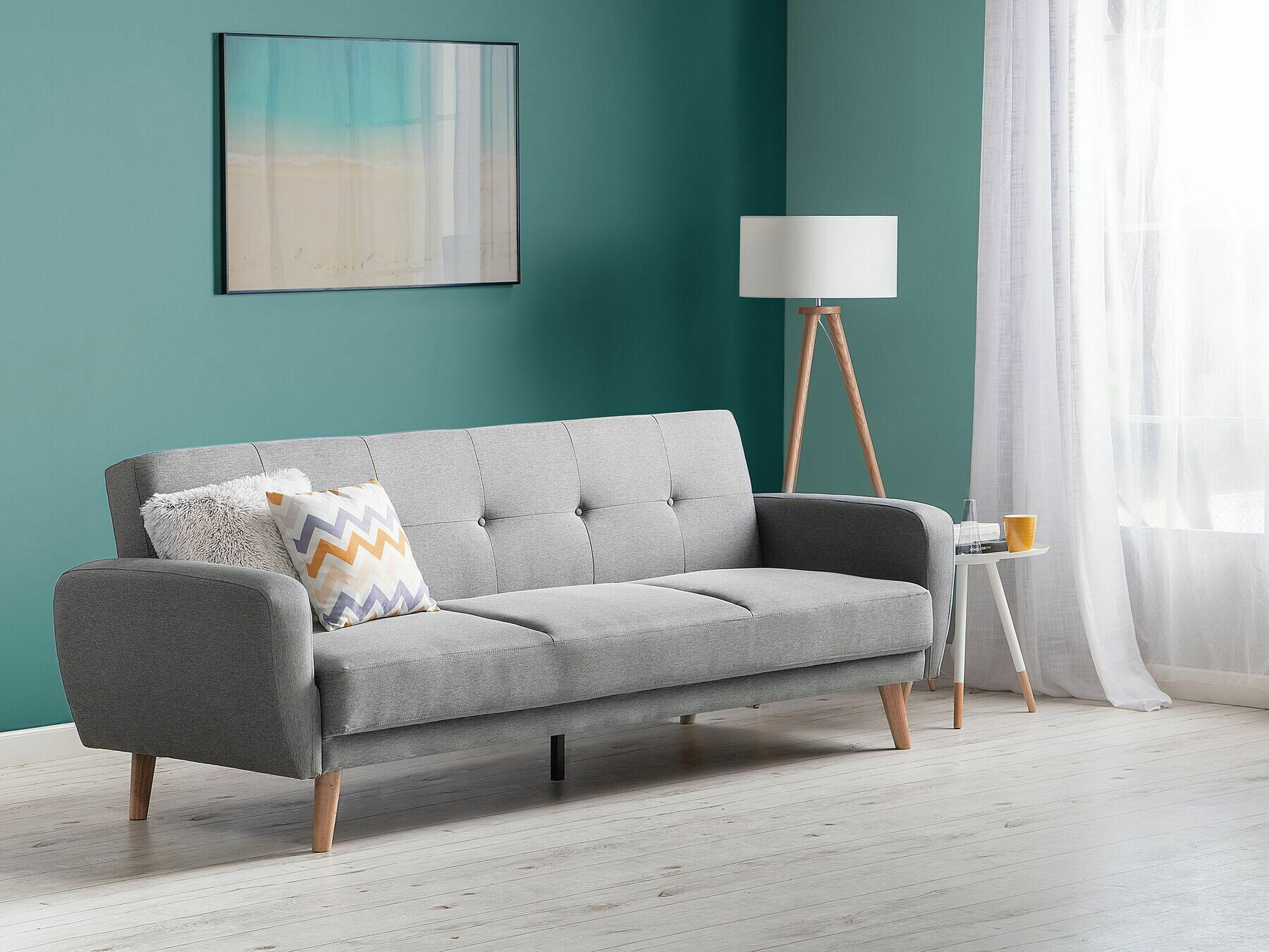 Sofa na razvlačenje Etlivi 102 (Sivo)