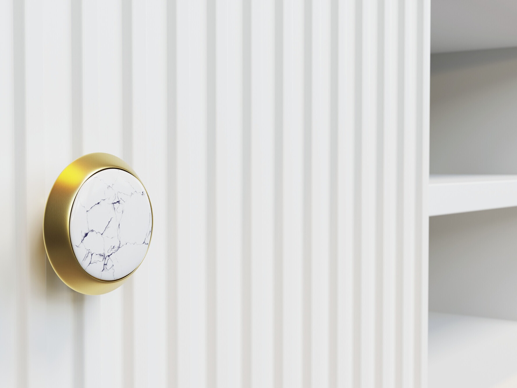 Stočić za kafu Romciro 102 (Belo + Zlatan)