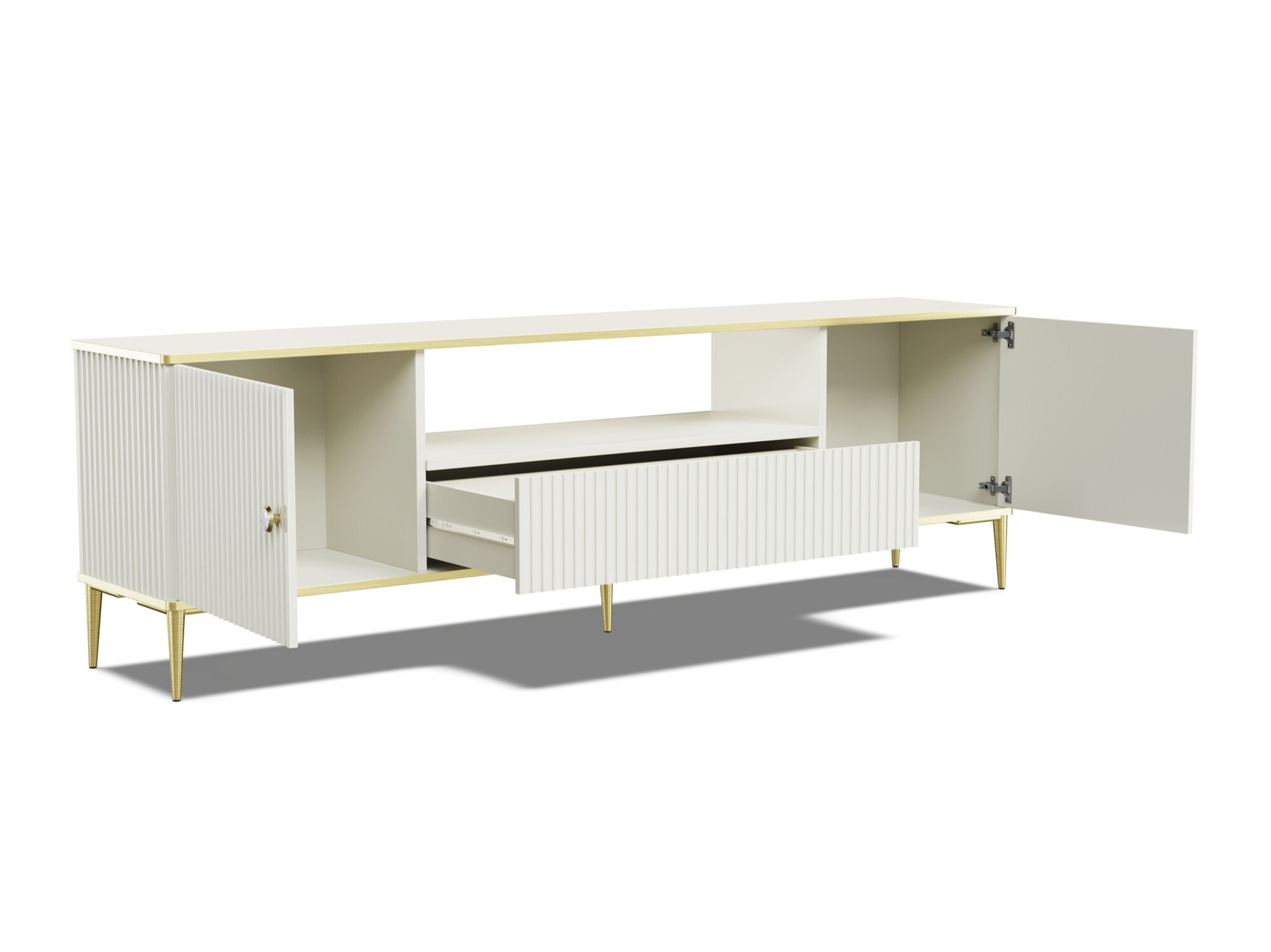 TV komoda Romciro 100 (Kašmir + Zlatna)