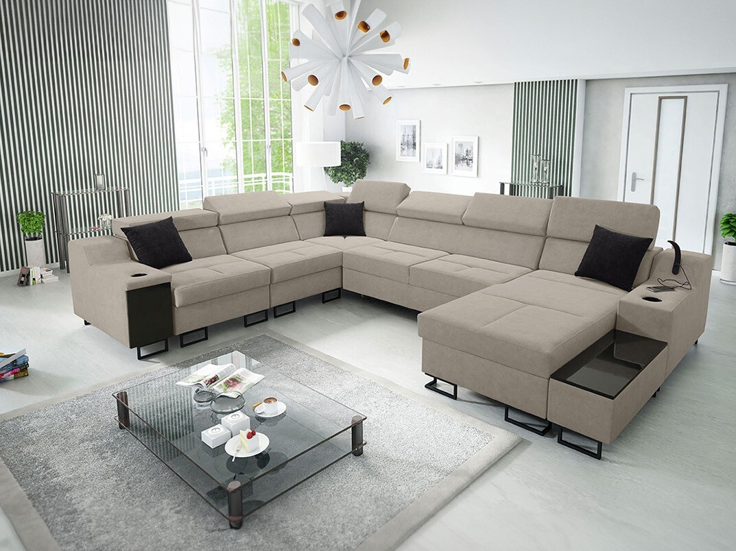 Ugaona sofa Sarasota 160 (Uttario Velvet 2979 + Uttario Velvet 2980)
