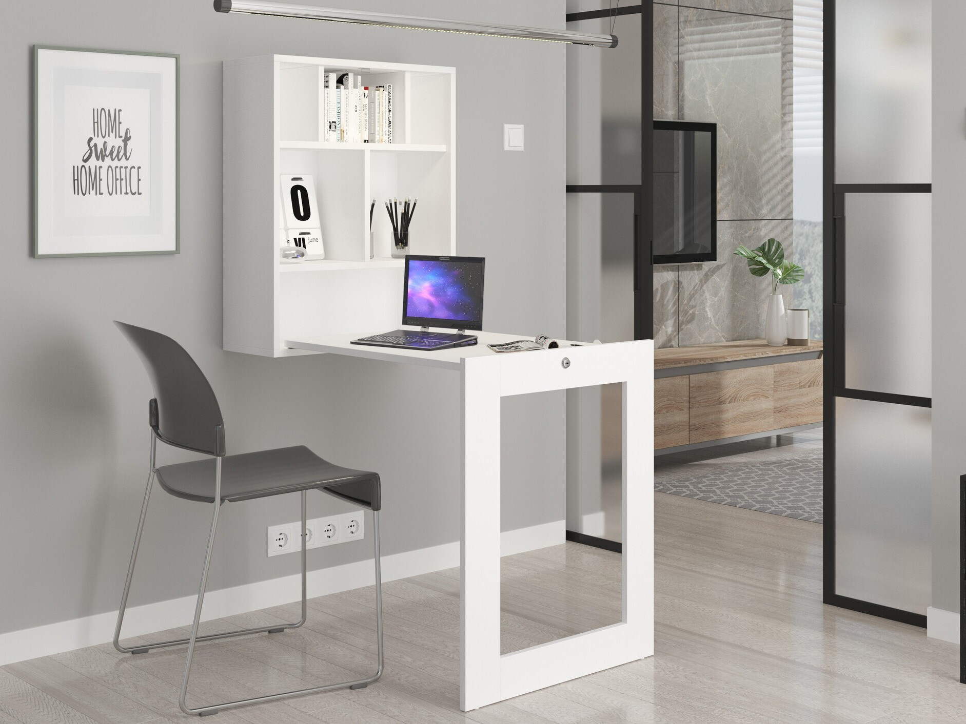 Kancelarijski sto Buffalo 104 (Belo)