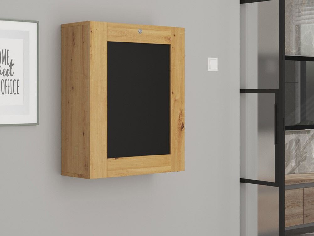 Kancelarijski sto Buffalo 104 (Zanatski hrast + Crno)