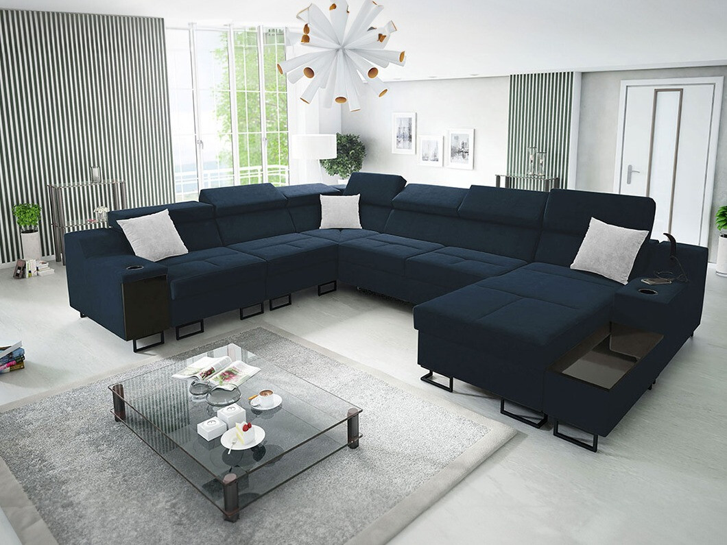 Ugaona sofa Sarasota 160 (Uttario Velvet 2967 + Uttario Velvet 2973)