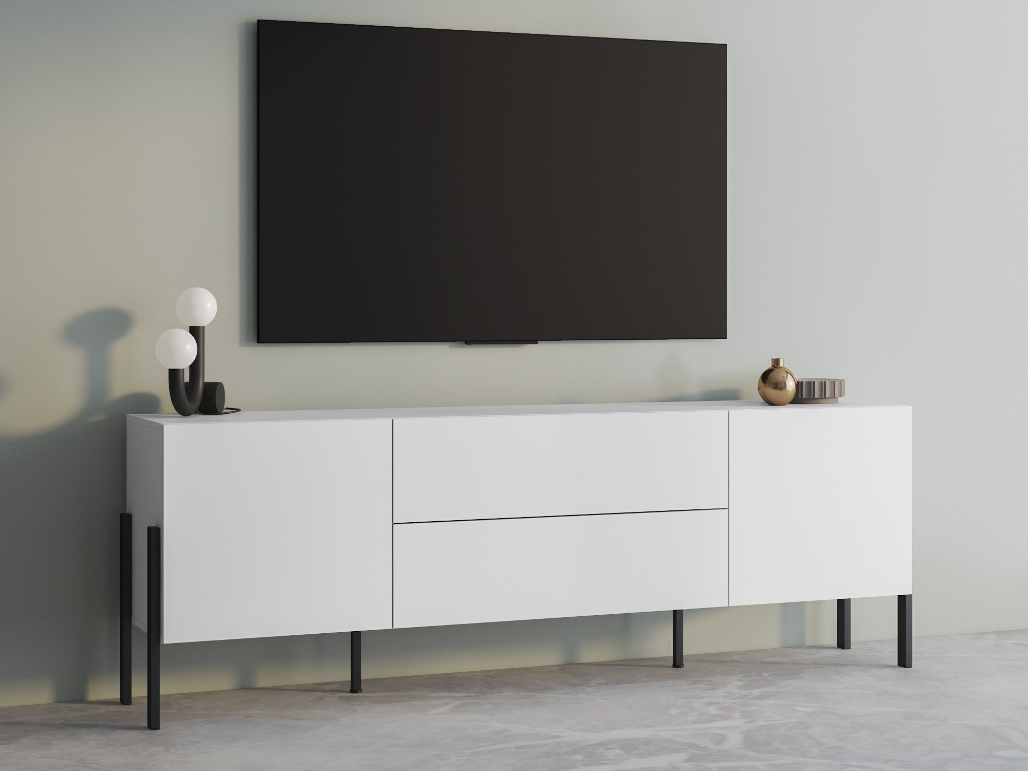TV komoda Etsore 102 (Belo)