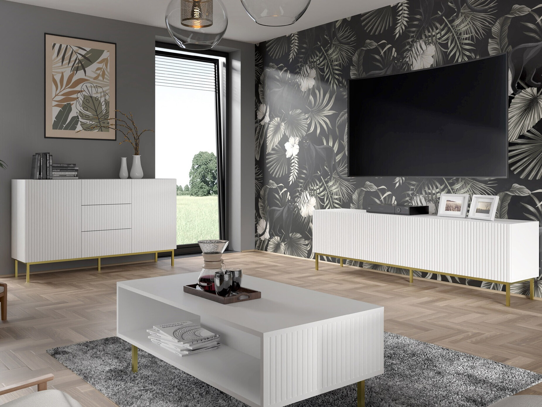 Komoda Mirmaro 100 (Belo)