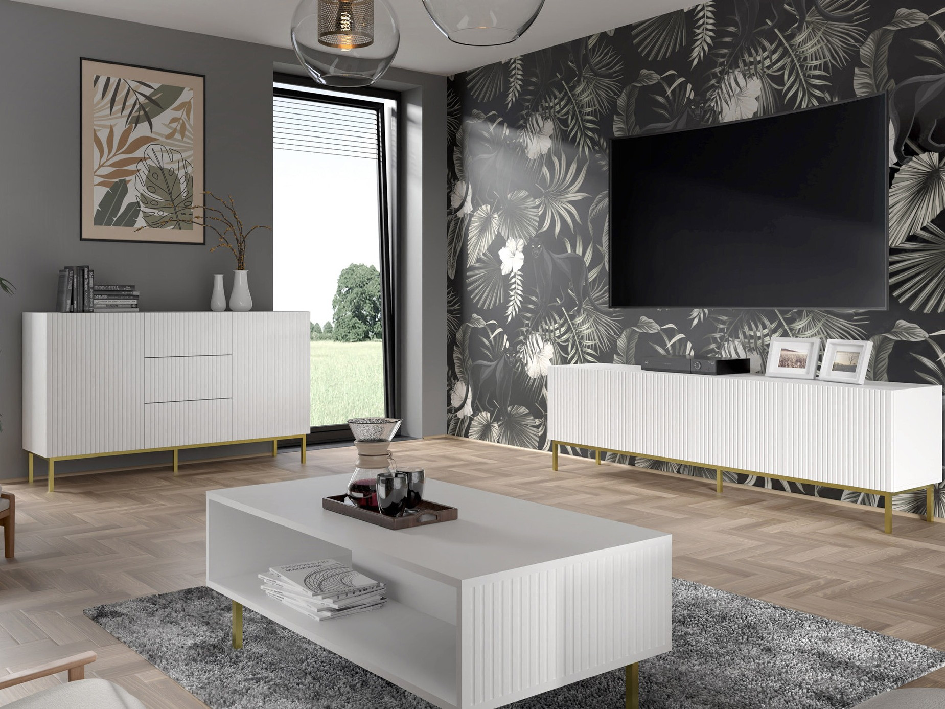 Komoda Mirmaro 101 (Belo)