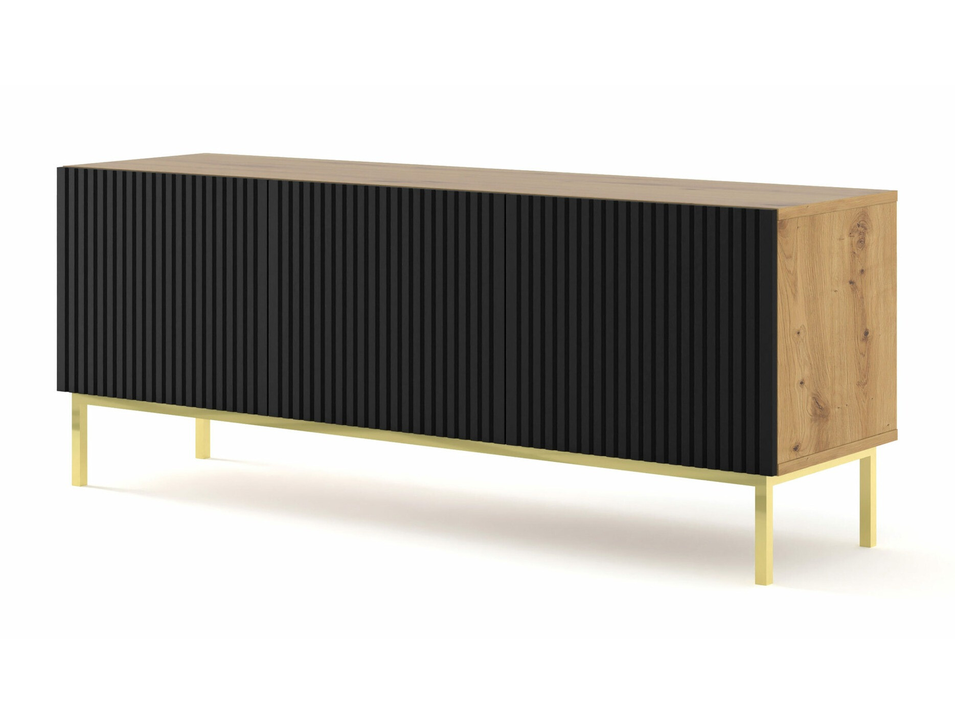 TV sto Mirmaro 102 (Crno + Zanatski hrast)