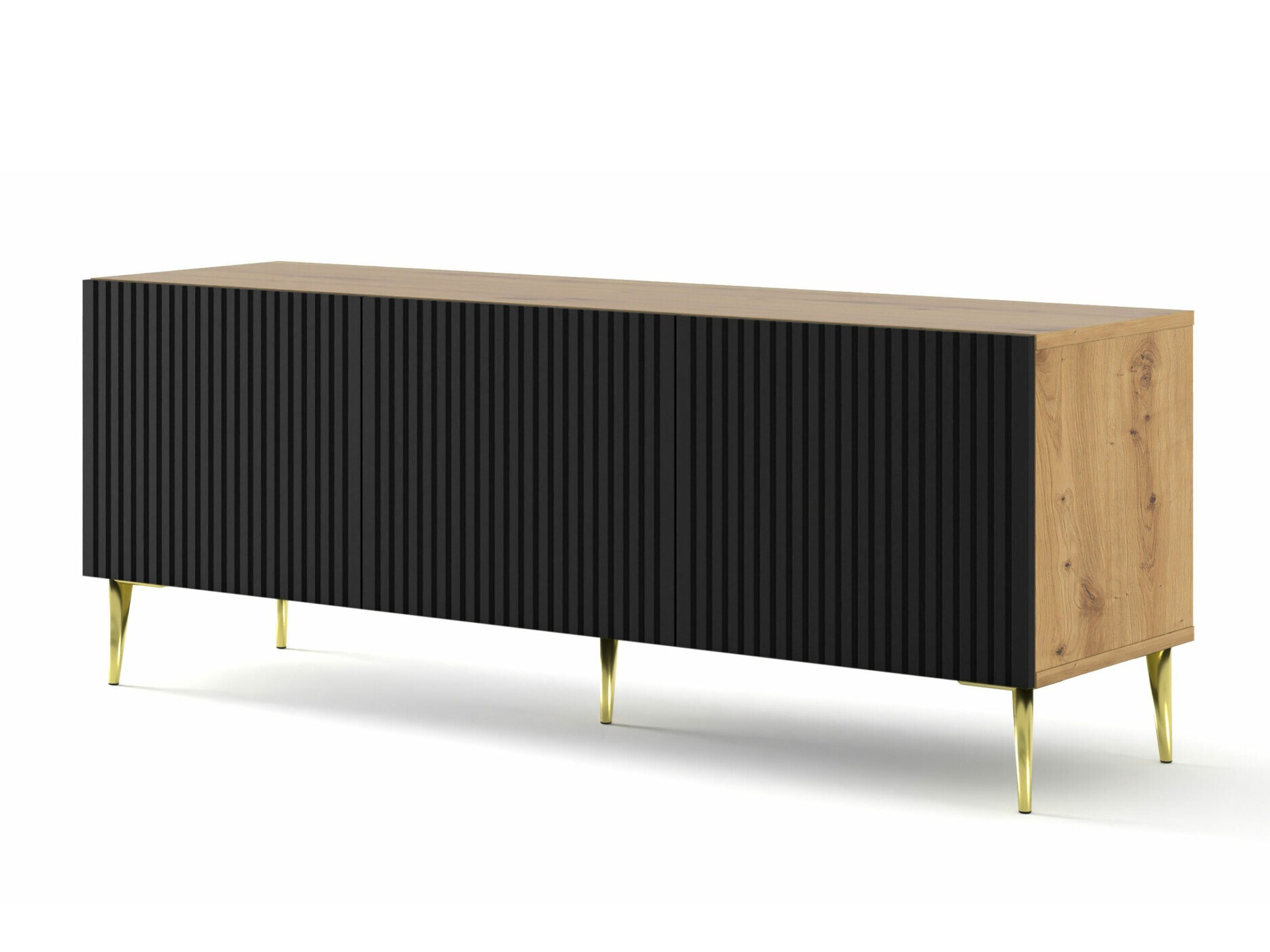 TV sto Mirmaro 102 (Crno + Zanatski hrast)