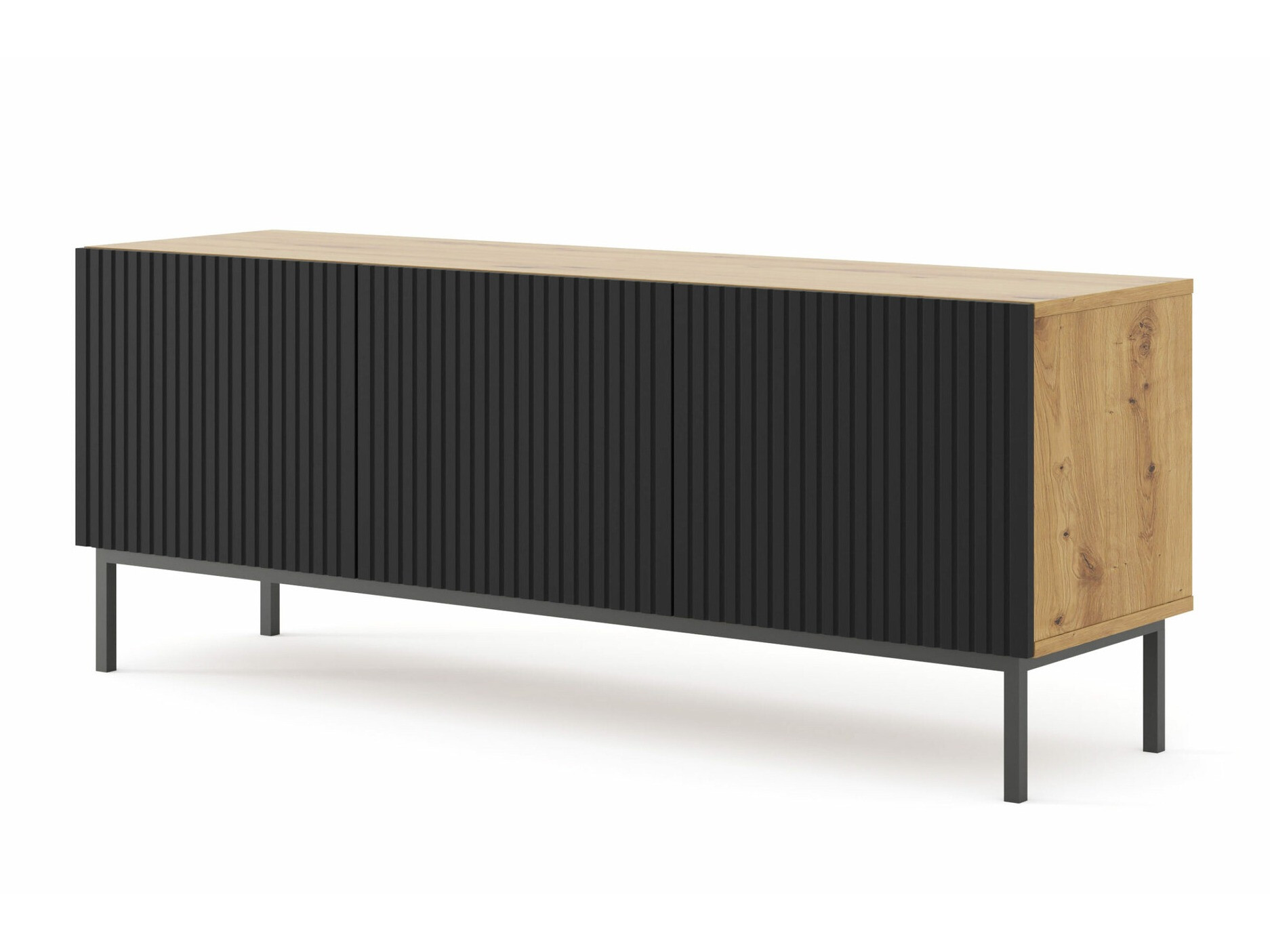 TV sto Mirmaro 102 (Crno + Zanatski hrast)