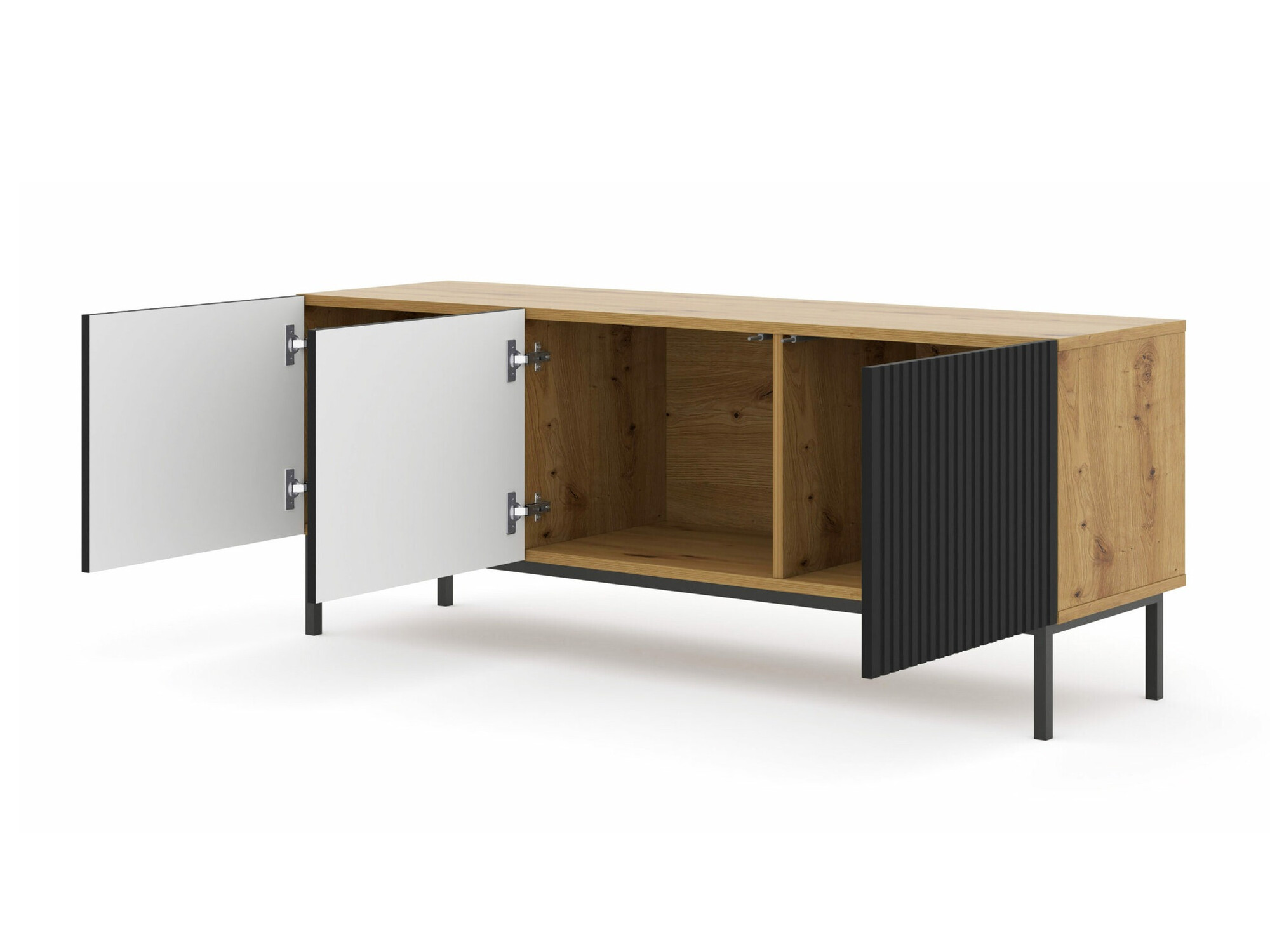 TV sto Mirmaro 102 (Crno + Zanatski hrast)