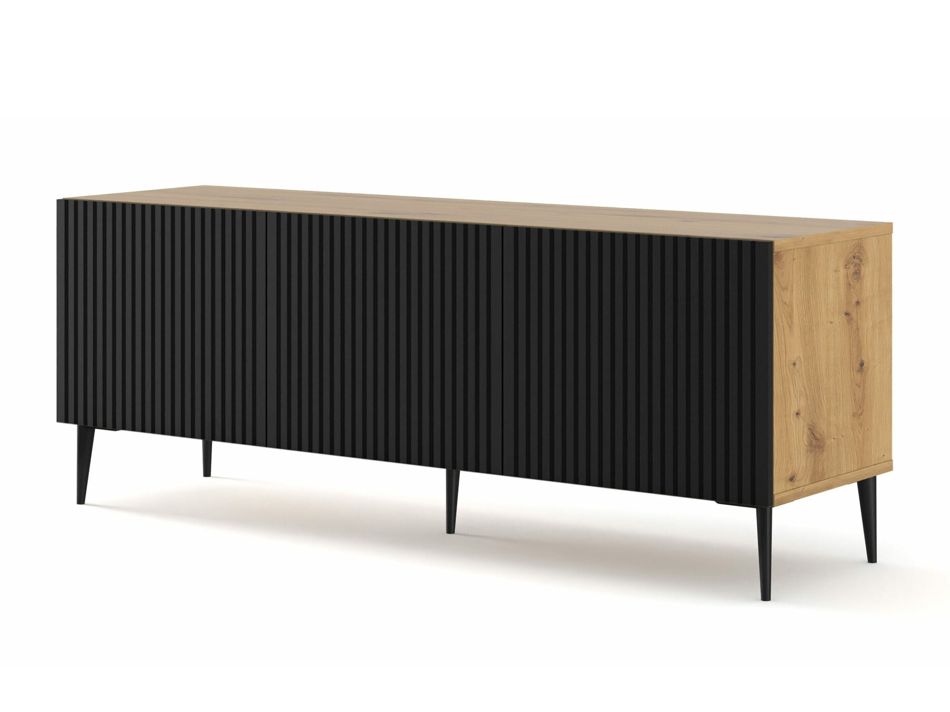 TV sto Mirmaro 102 (Crno + Zanatski hrast)