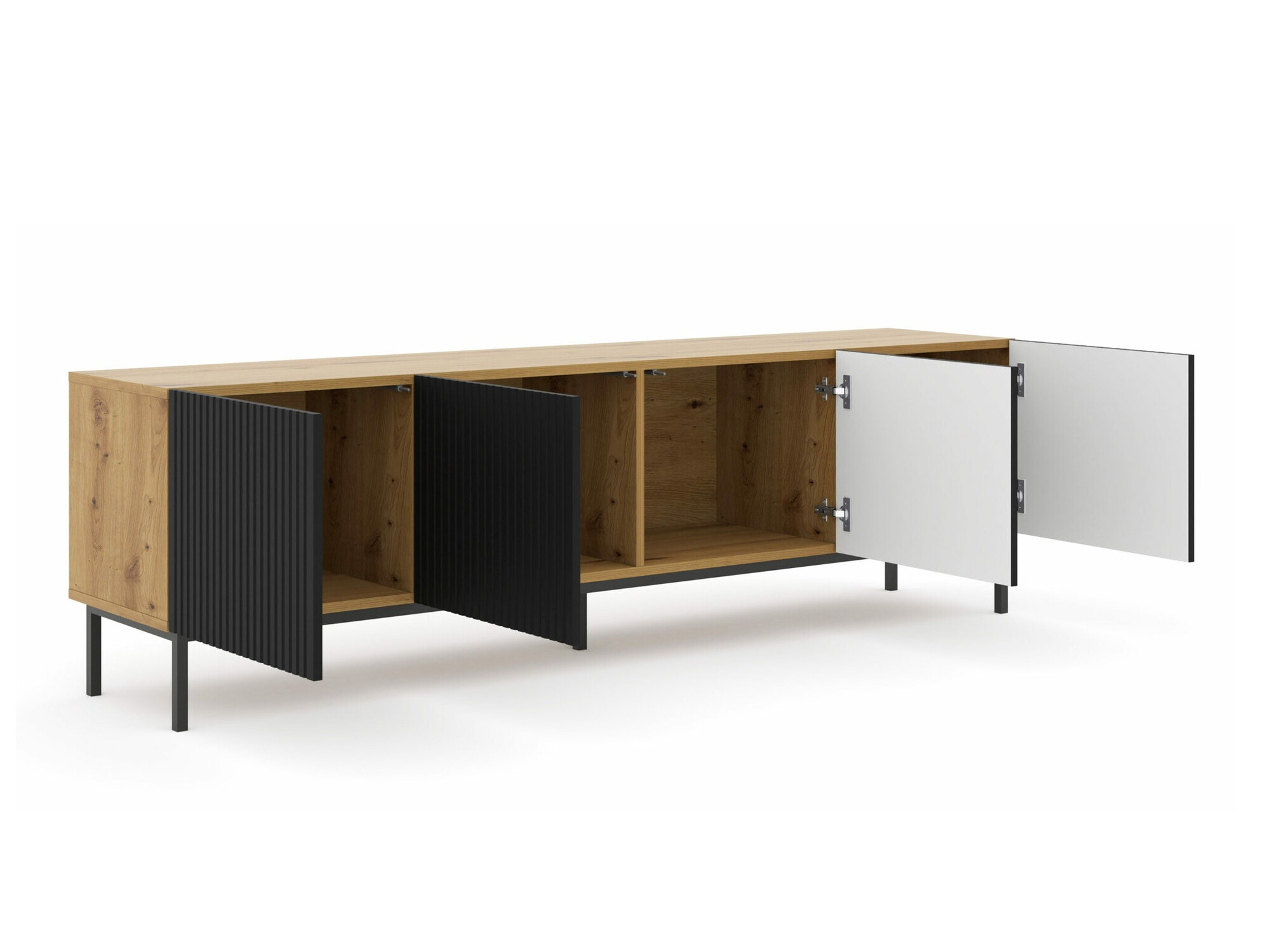 TV sto Mirmaro 103 (Crno + Zanatski hrast)