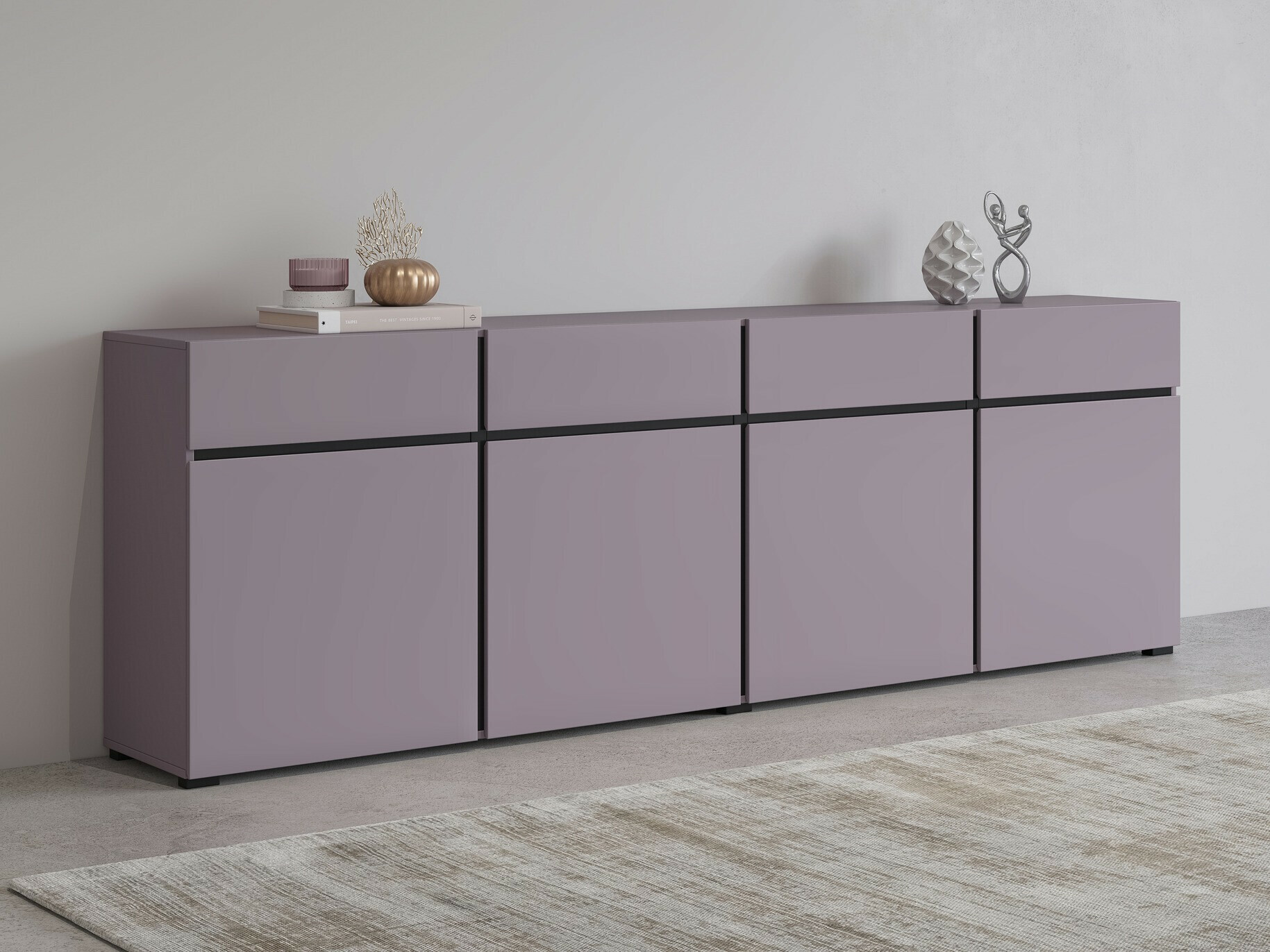 Komoda Alfere 100 (Ljubičasta)
