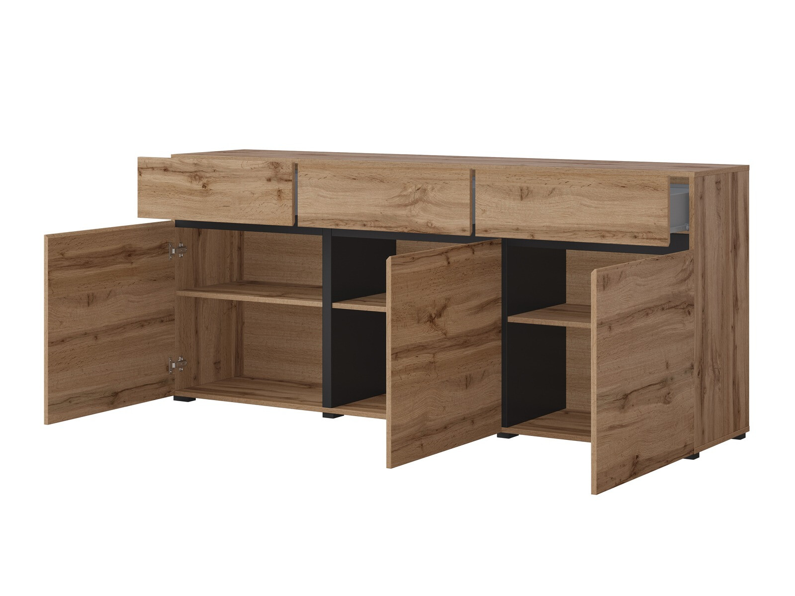 Set za dnevnu sobu Alfere 106 (Hrast Votan)