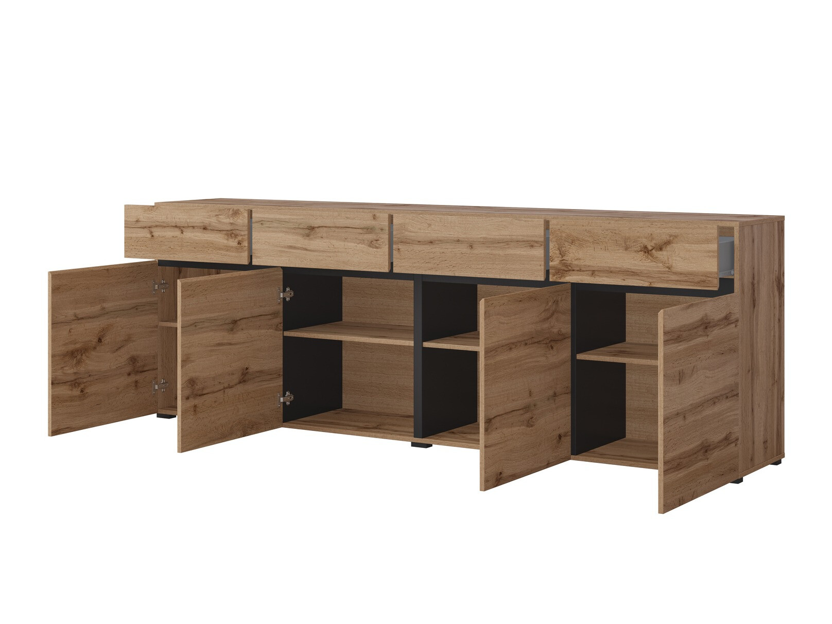 Set za dnevnu sobu Alfere 108 (Hrast Votan)