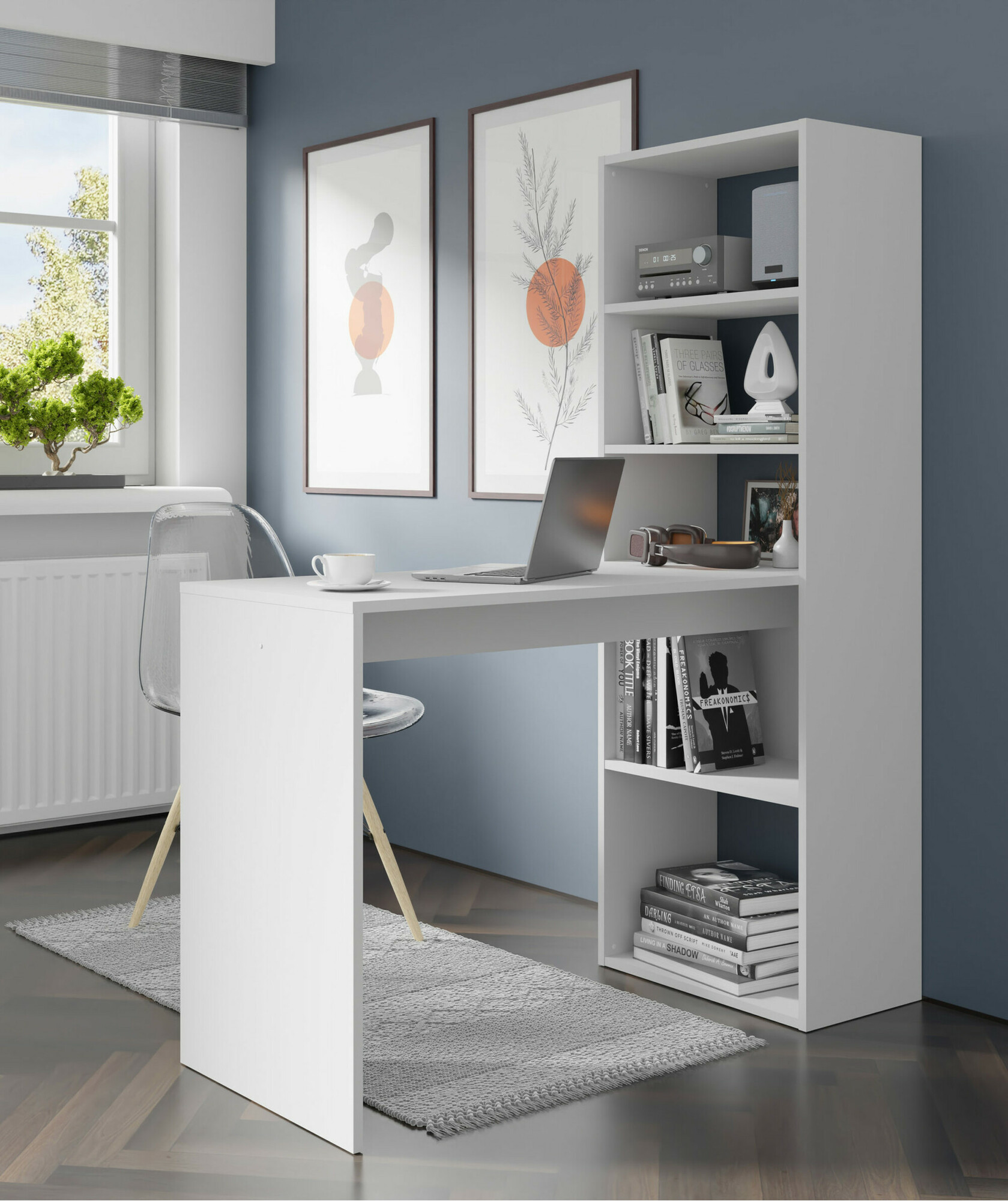 Kancelarijski sto Buffalo 111 (Belo)