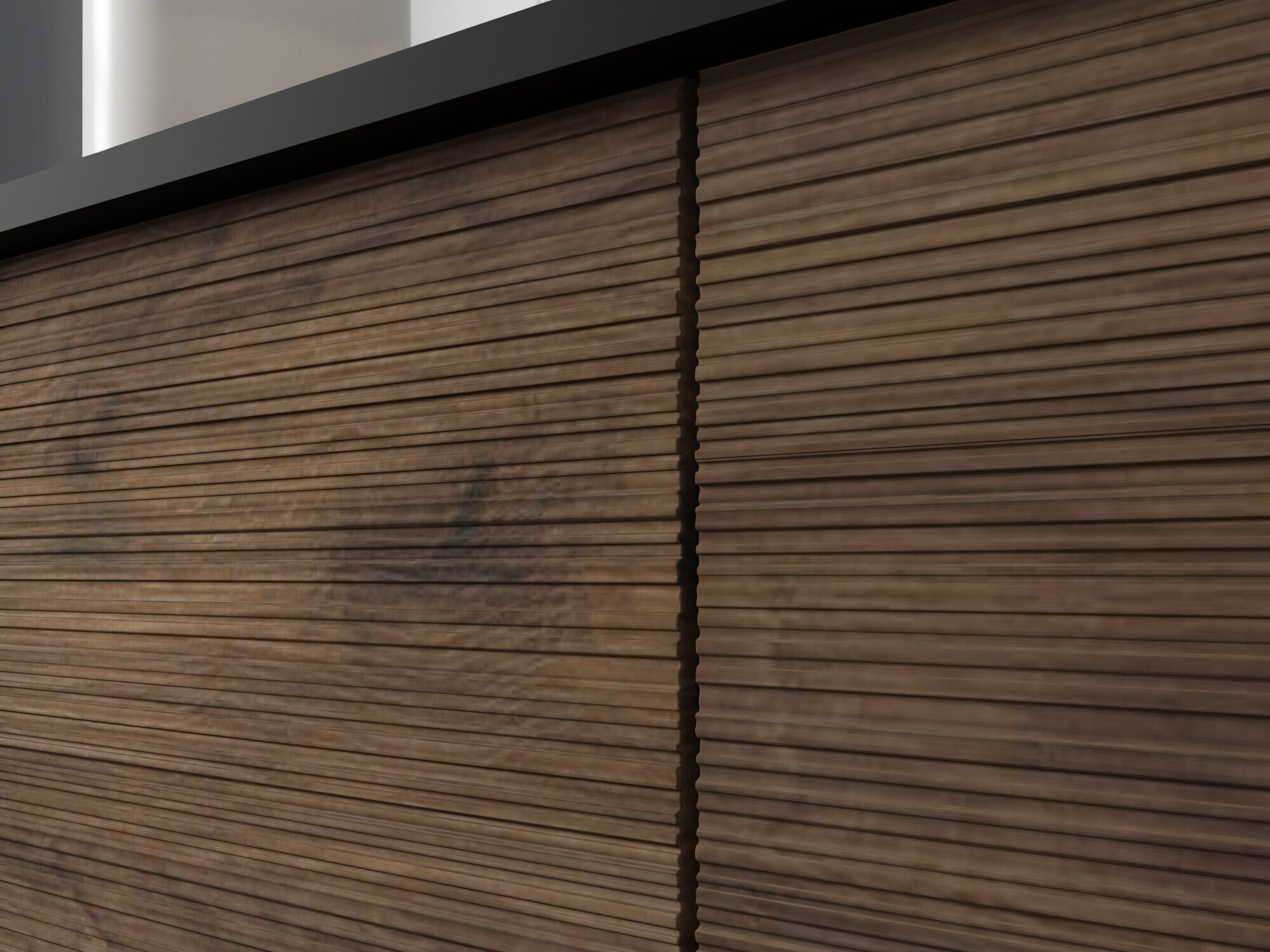 Ormarić Romtole 101 (Crno + Tamni hrast)