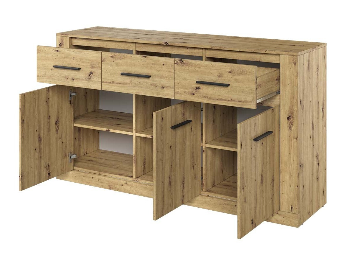 Komoda Fresno 107 (Zanatski hrast)