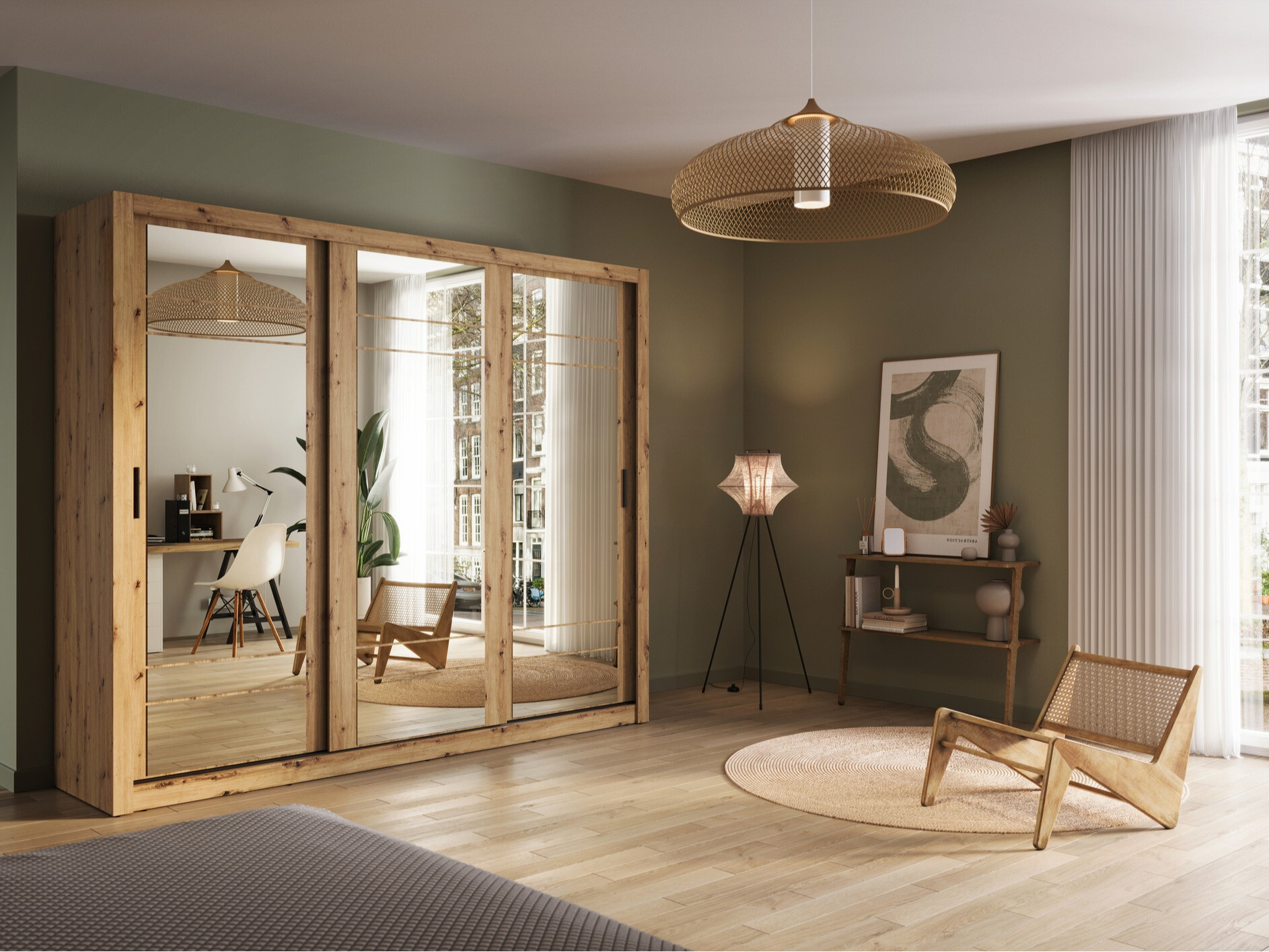 Ormar Fresno 101 (Zanatski hrast)