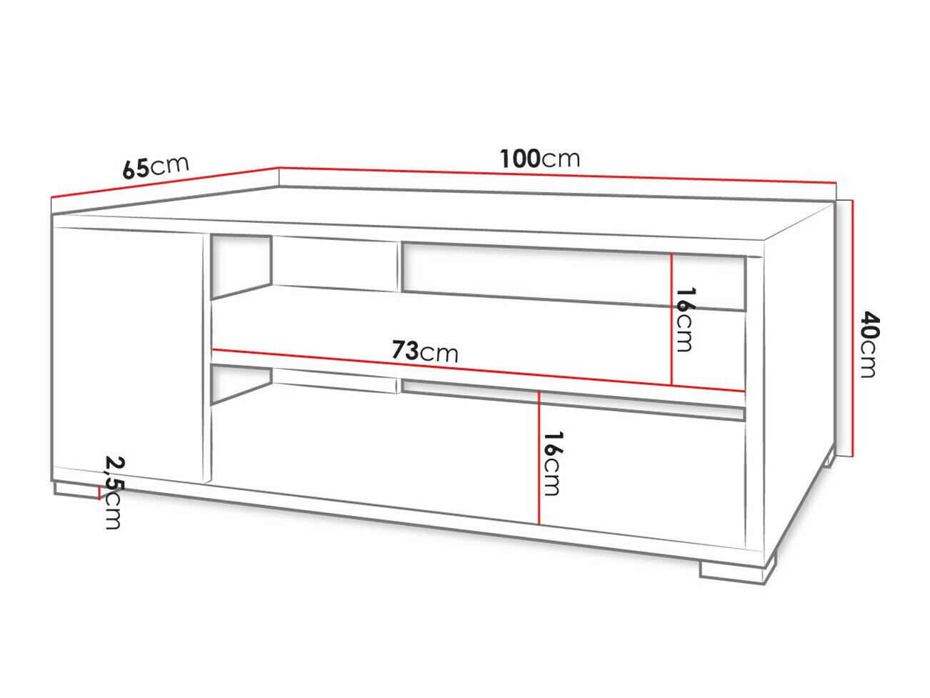 Stočić za kafu Comfivo Etrtale 103