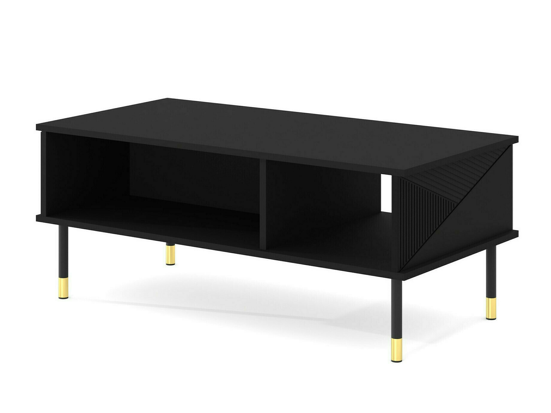 Set za dnevnu sobu Teopha 104 (Crno)