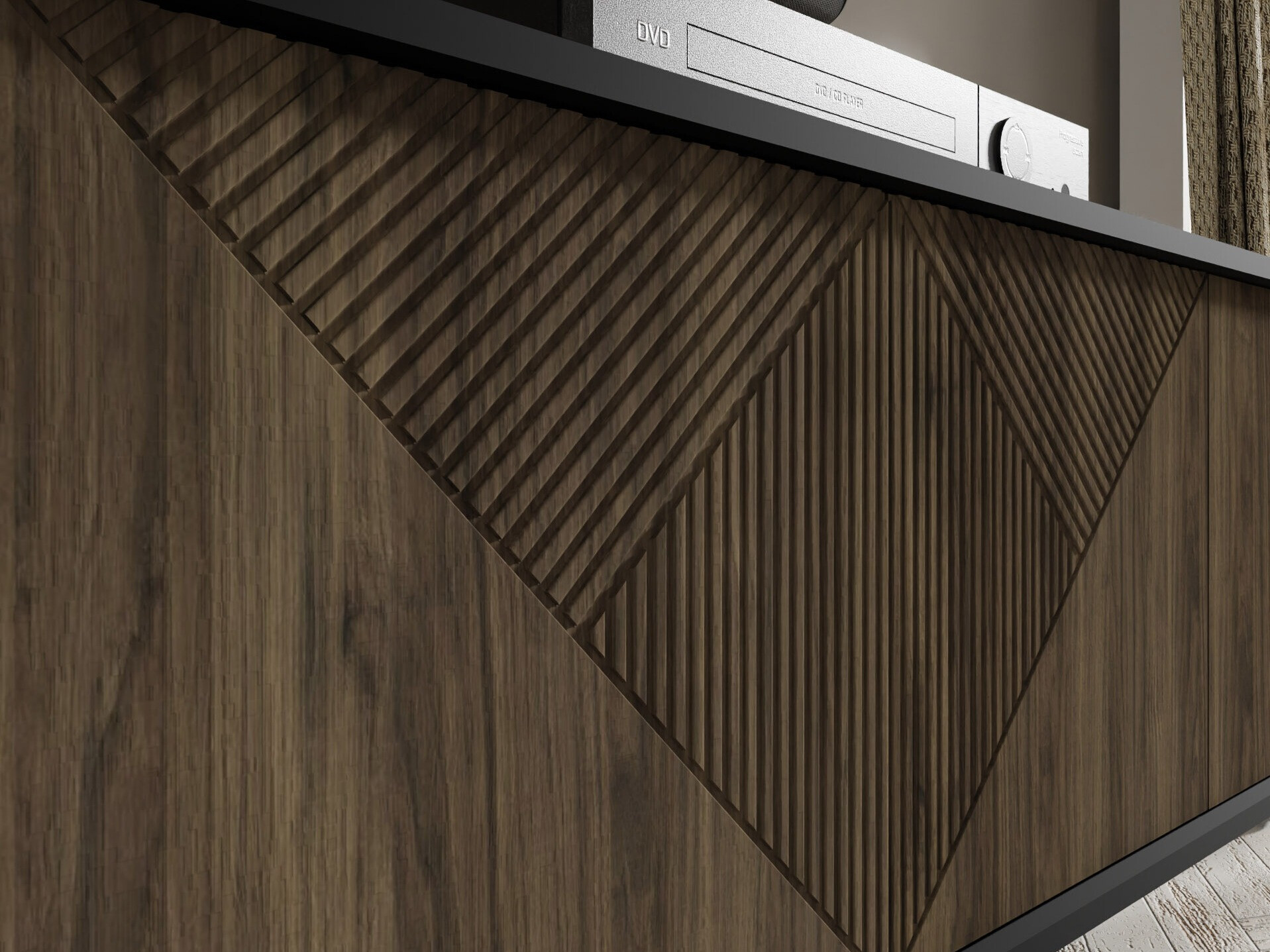 TV sto Teopha 100 (Crno + Orah)