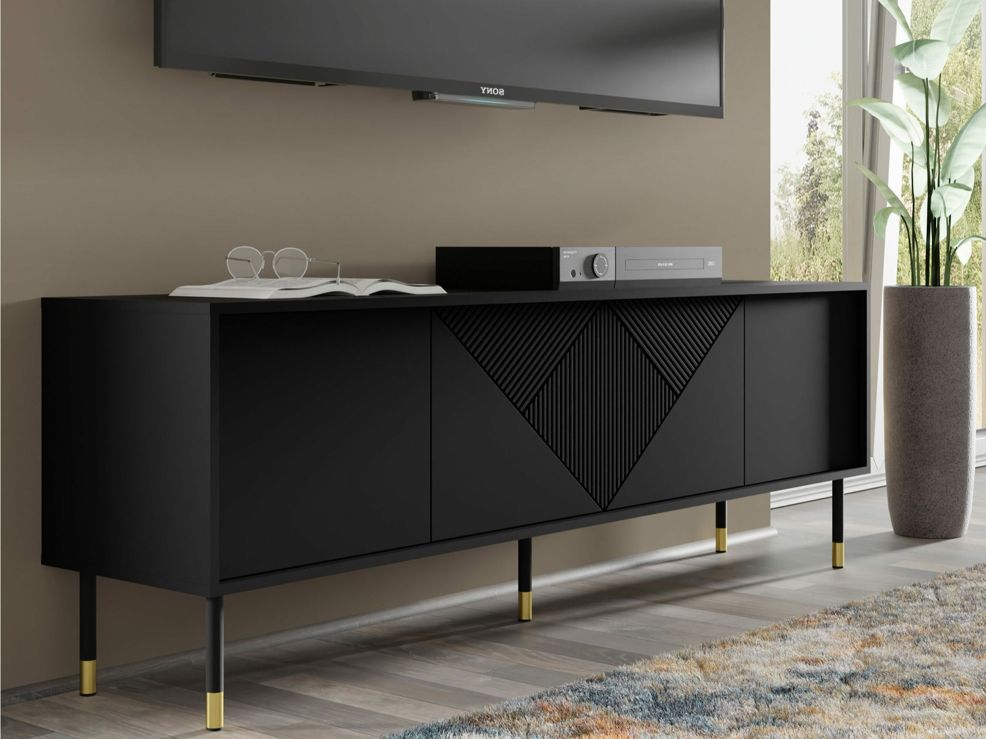 TV sto Teopha 100 (Crno)