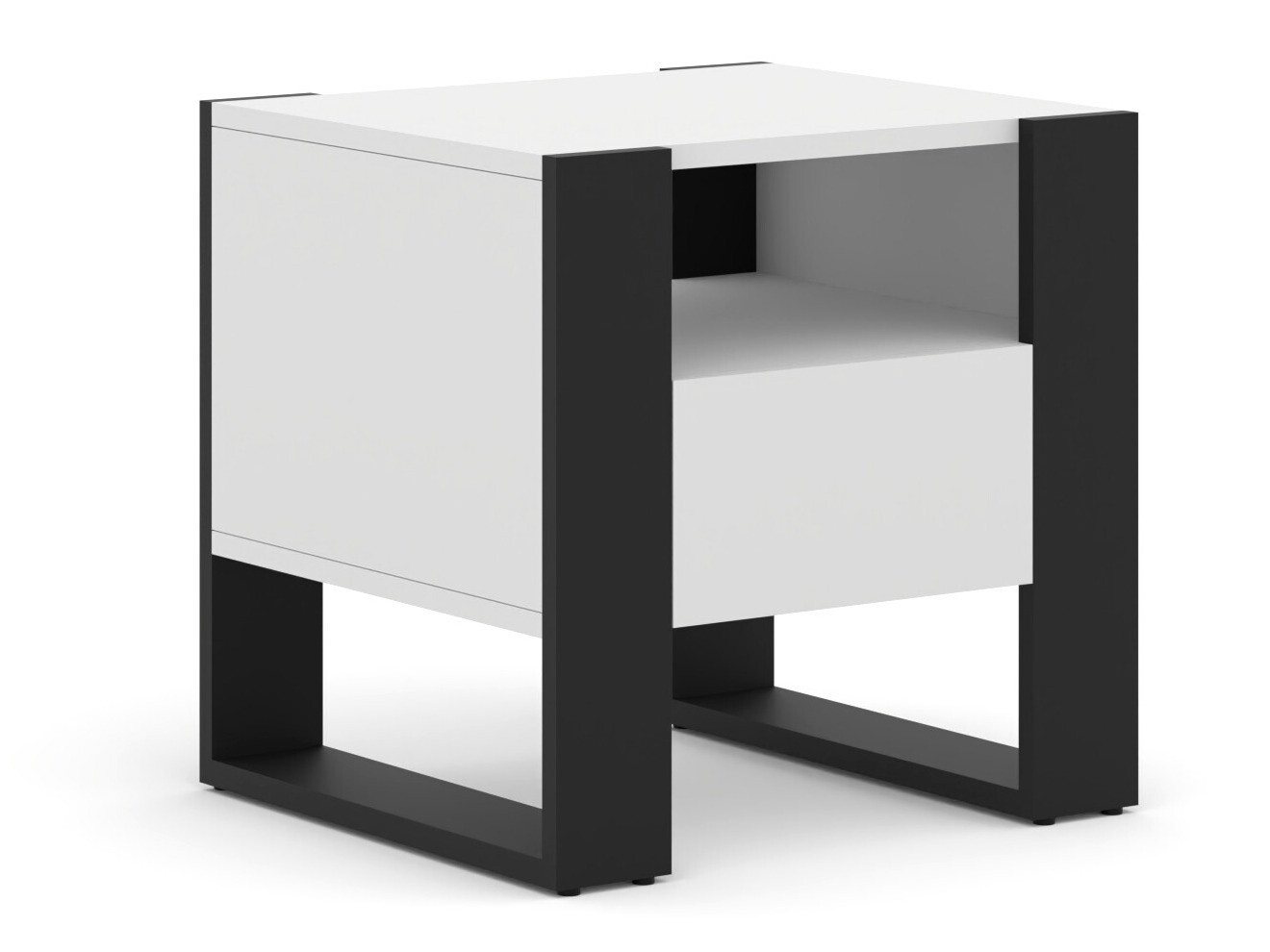 Noćni ormarić Tivtora 105 (Mat belo)