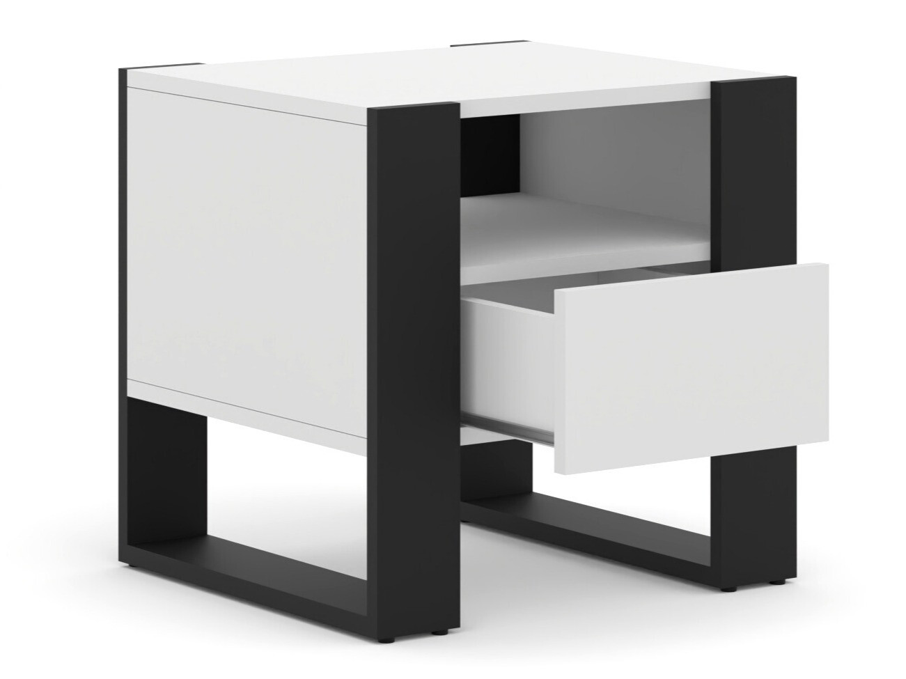 Noćni ormarić Tivtora 105 (Mat belo)