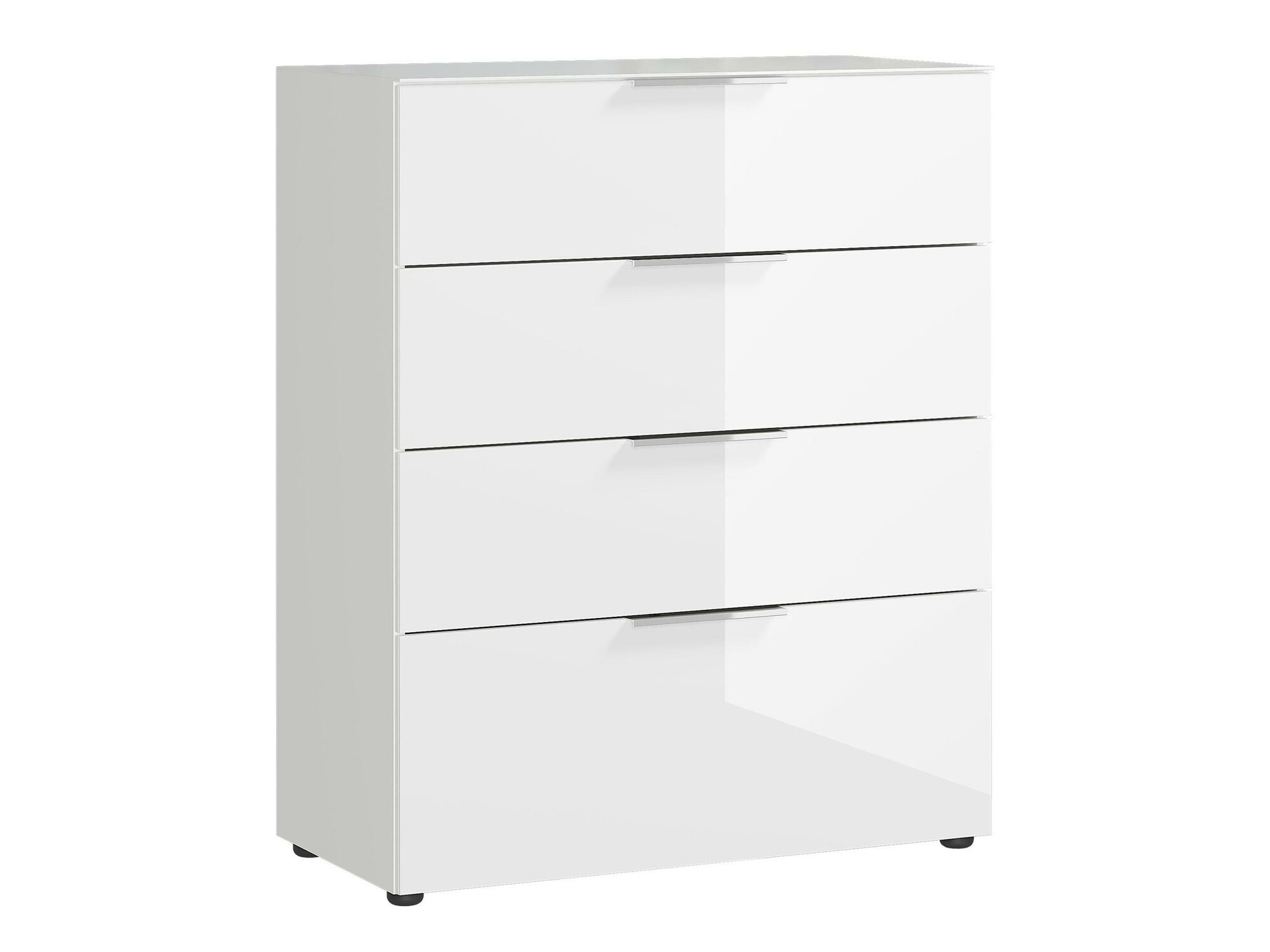 Komoda Sacramento 299 (Belo + Sjajno belo)