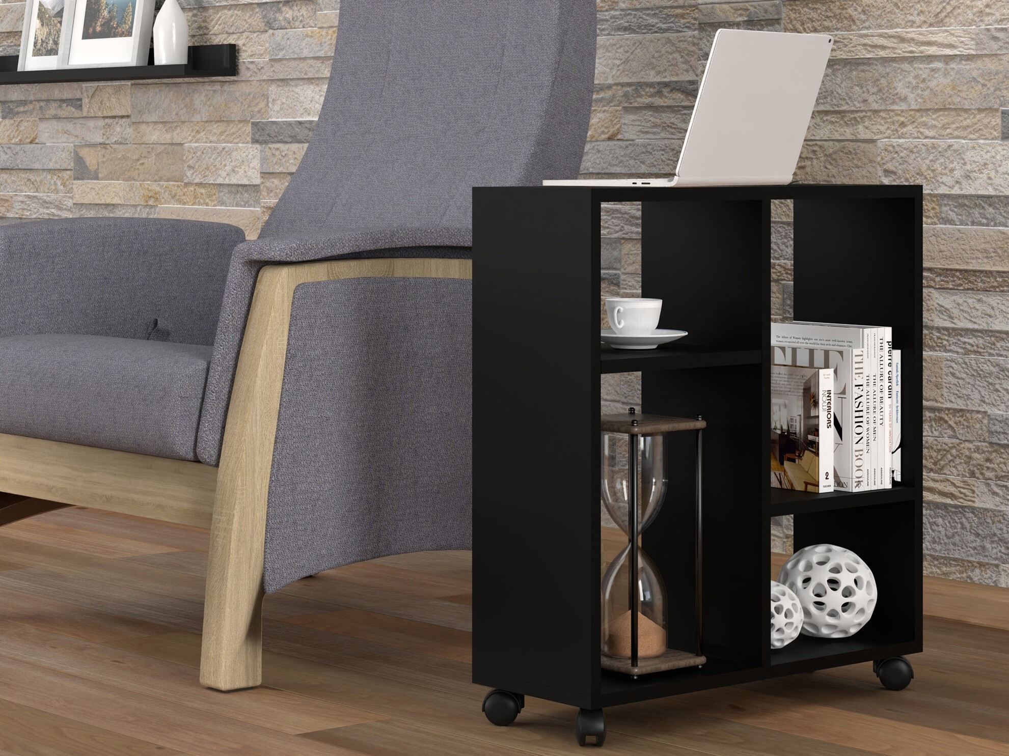 Side table Buffalo 142 (Mat crna)