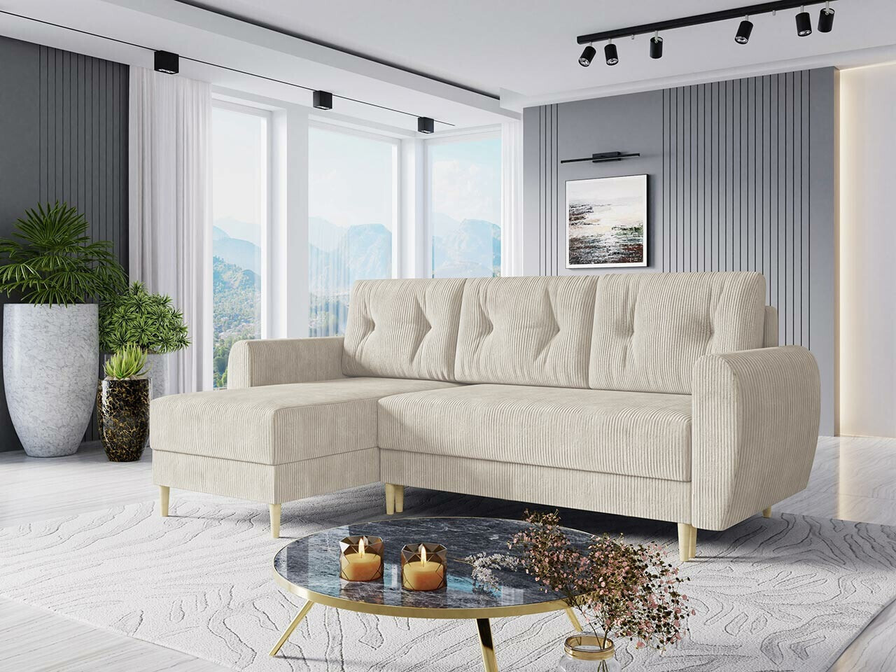 Ugaona sofa Memphis 139 (Poso 100)