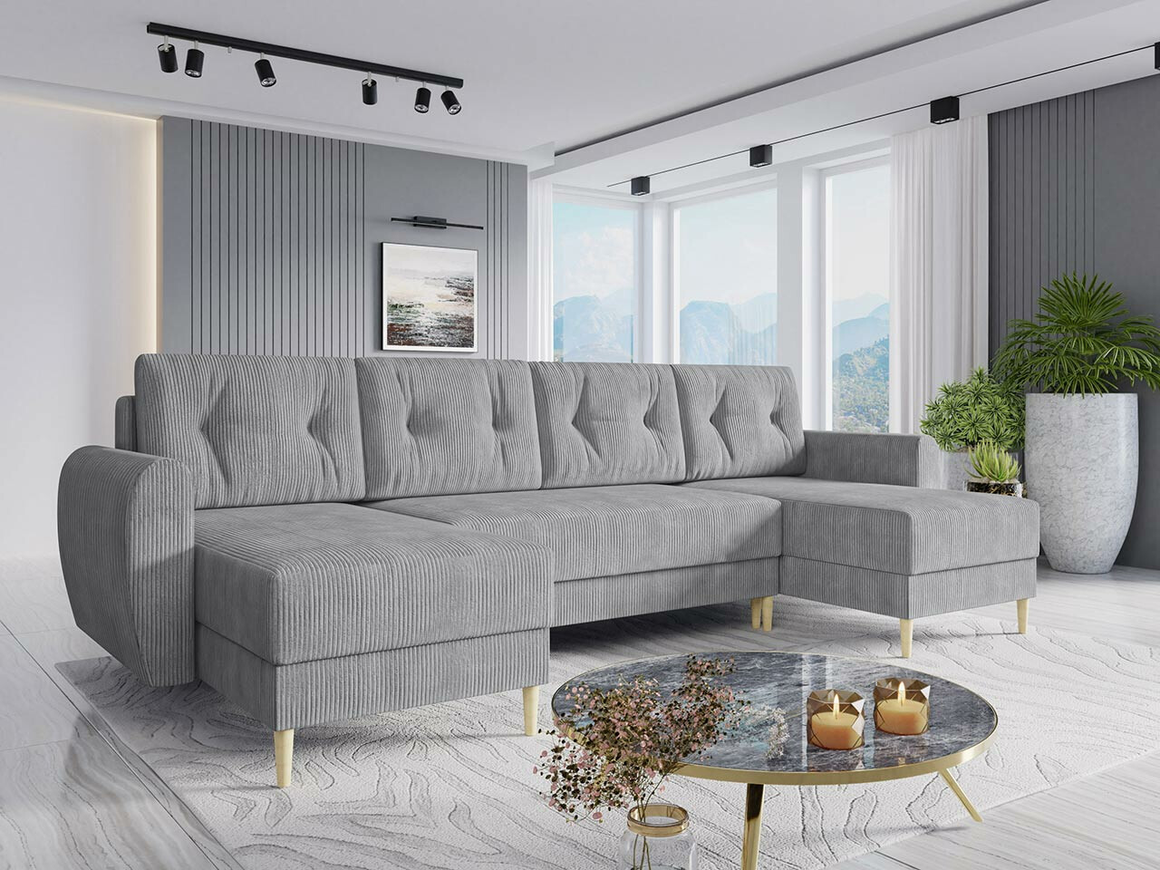 Ugaona sofa Memphis 140 (Poso 110)