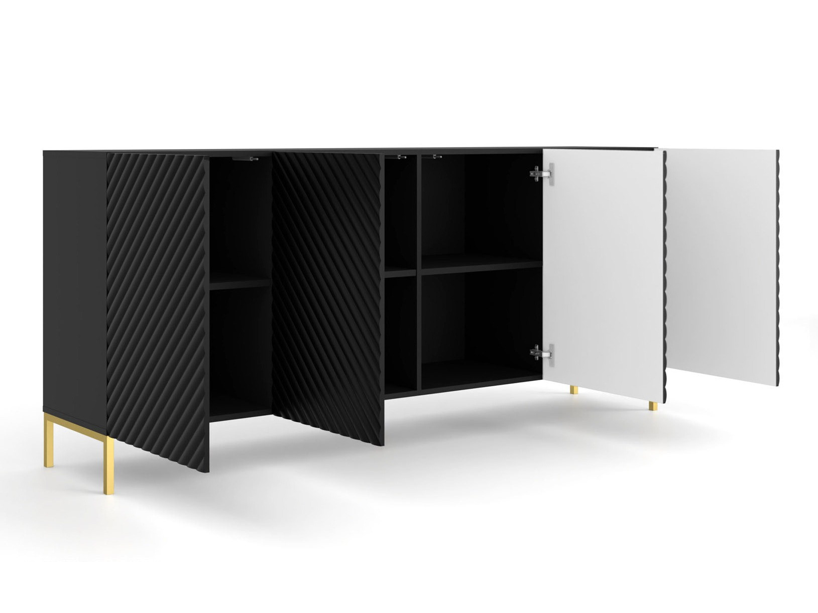 Ormarić Fivremu 101 (Crno)