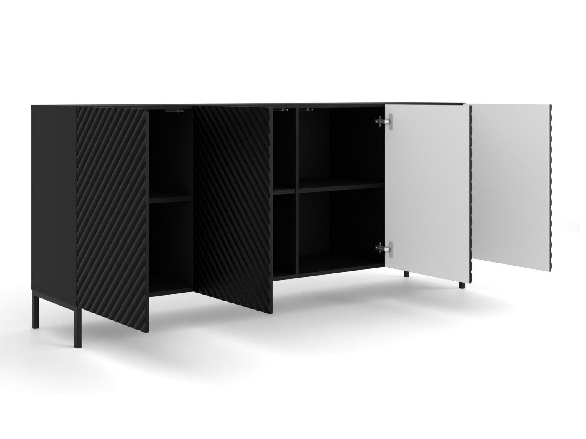 Ormarić Fivremu 101 (Crno)