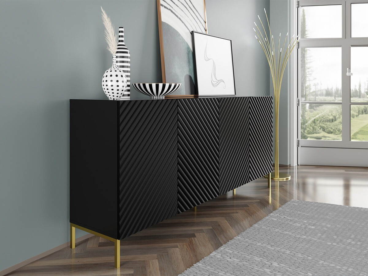 Ormarić Fivremu 101 (Crno)