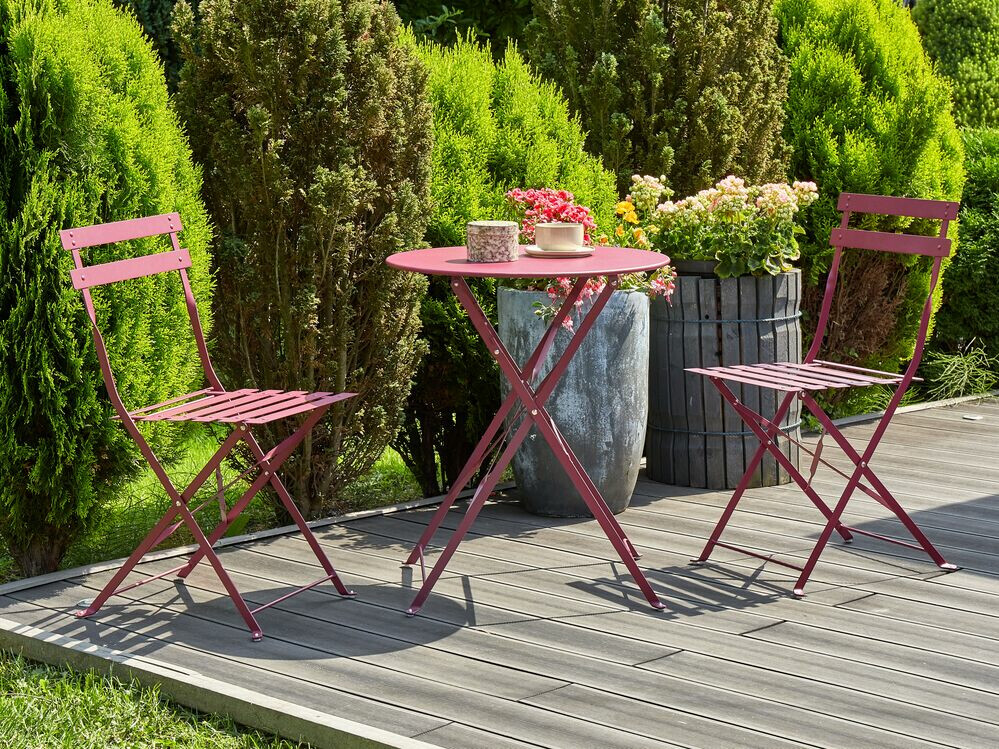 Set balkonskog nameštaja Berwyn 1841 (Bordo)
