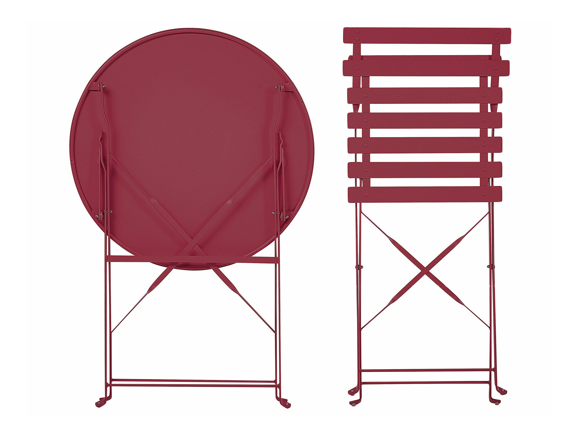 Set balkonskog nameštaja Berwyn 1841 (Bordo)